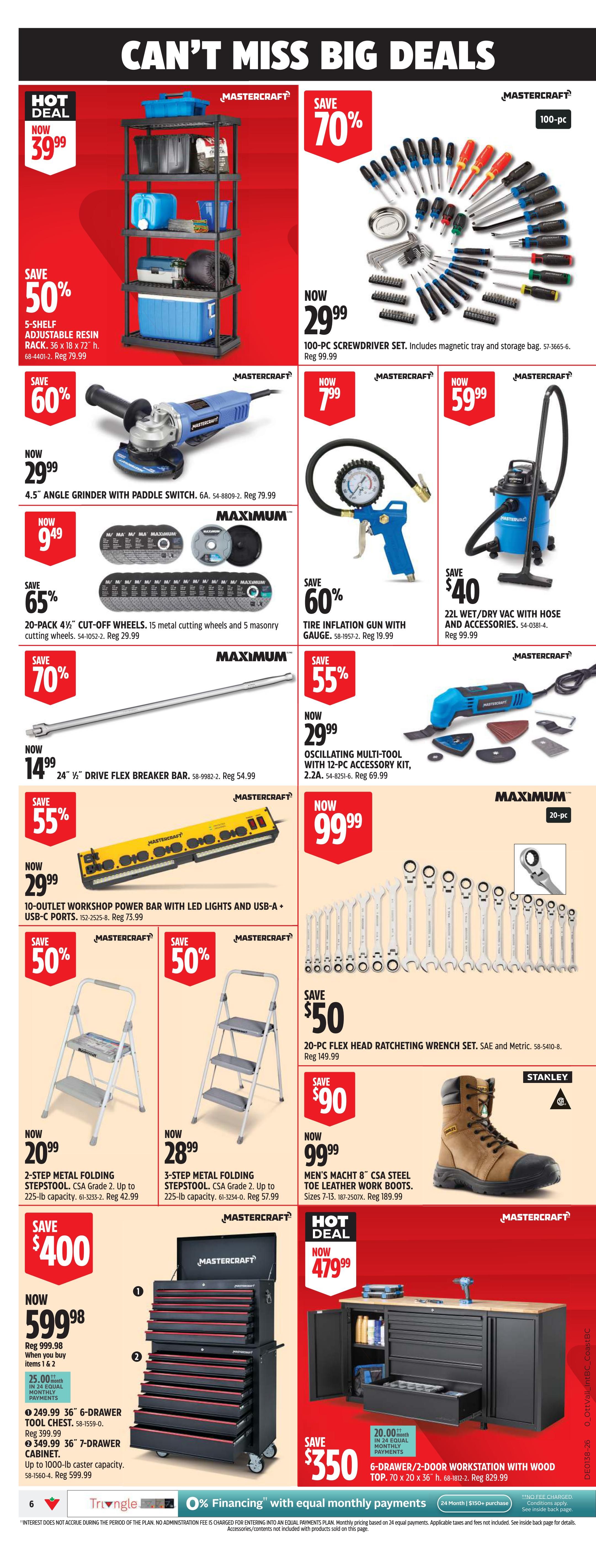 Canadian Tire (West) Flyer September 17 to 24