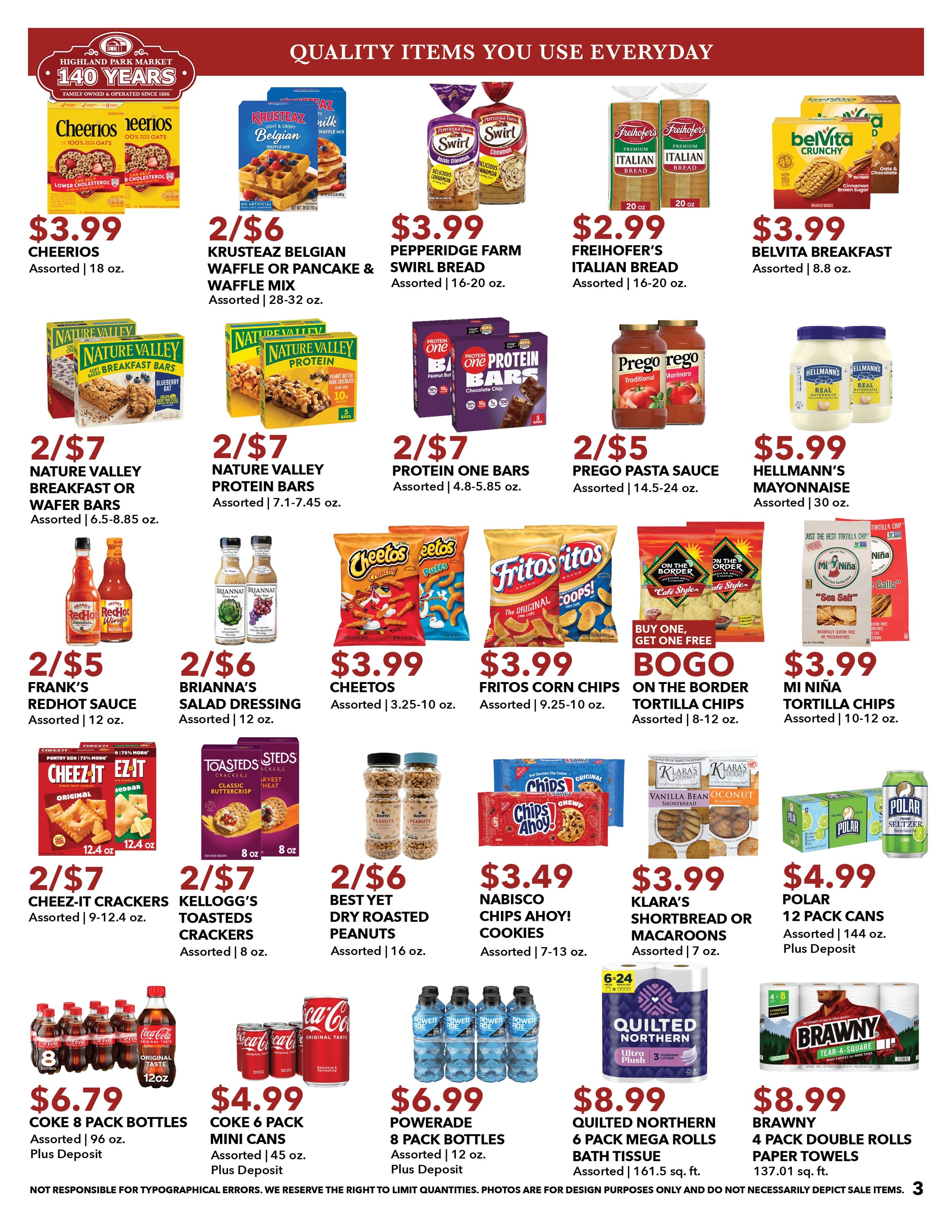 Highland Park Market (Connecticut) Weekly Ad September 13 - 19, 2026