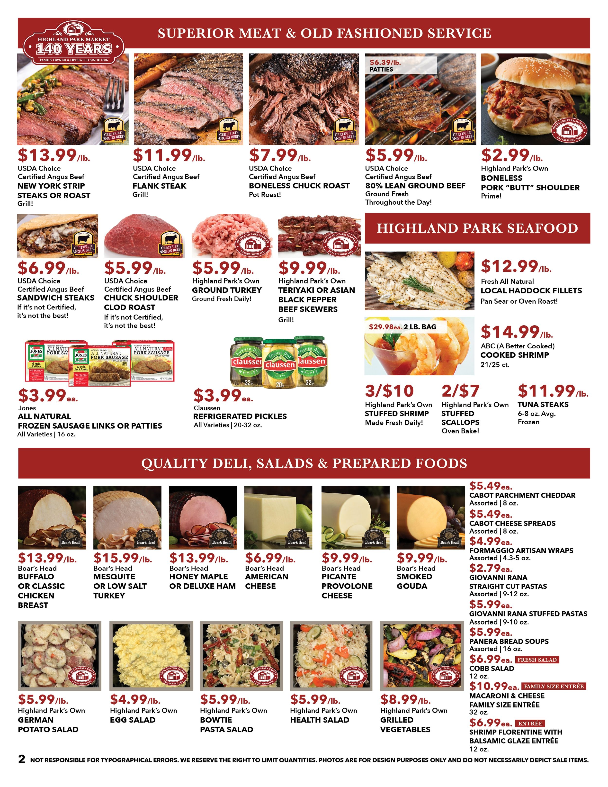 Highland Park Market (Connecticut) Weekly Ad September 20 - 26, 2026