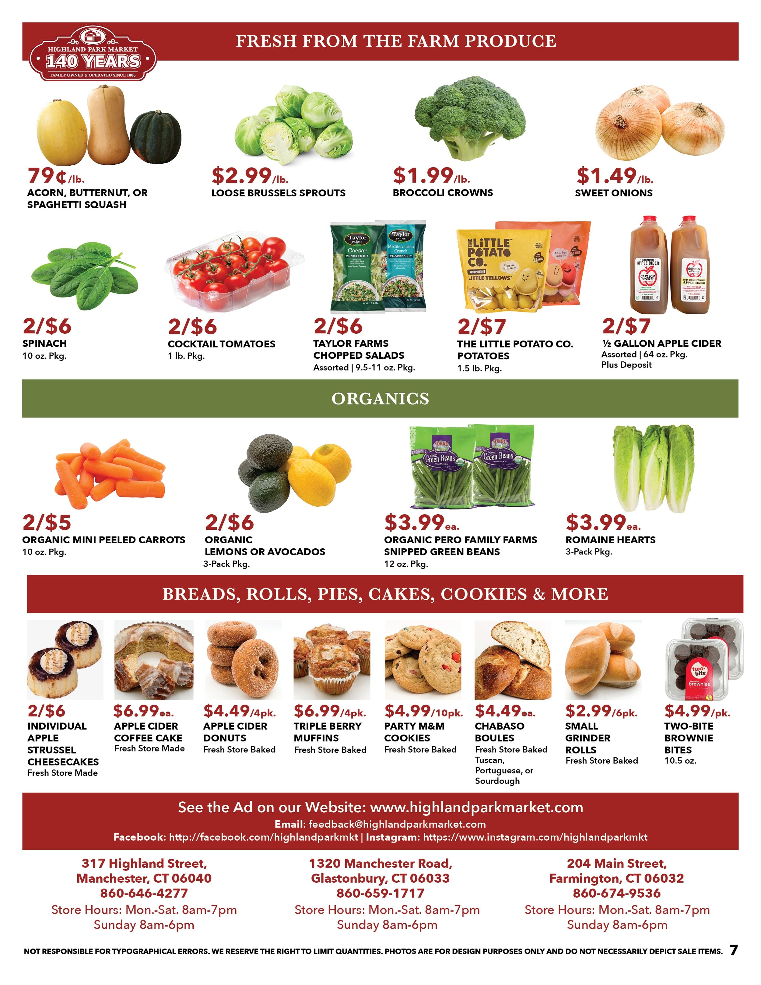 Highland Park Market (Connecticut) Weekly Ad September 20 - 26, 2026