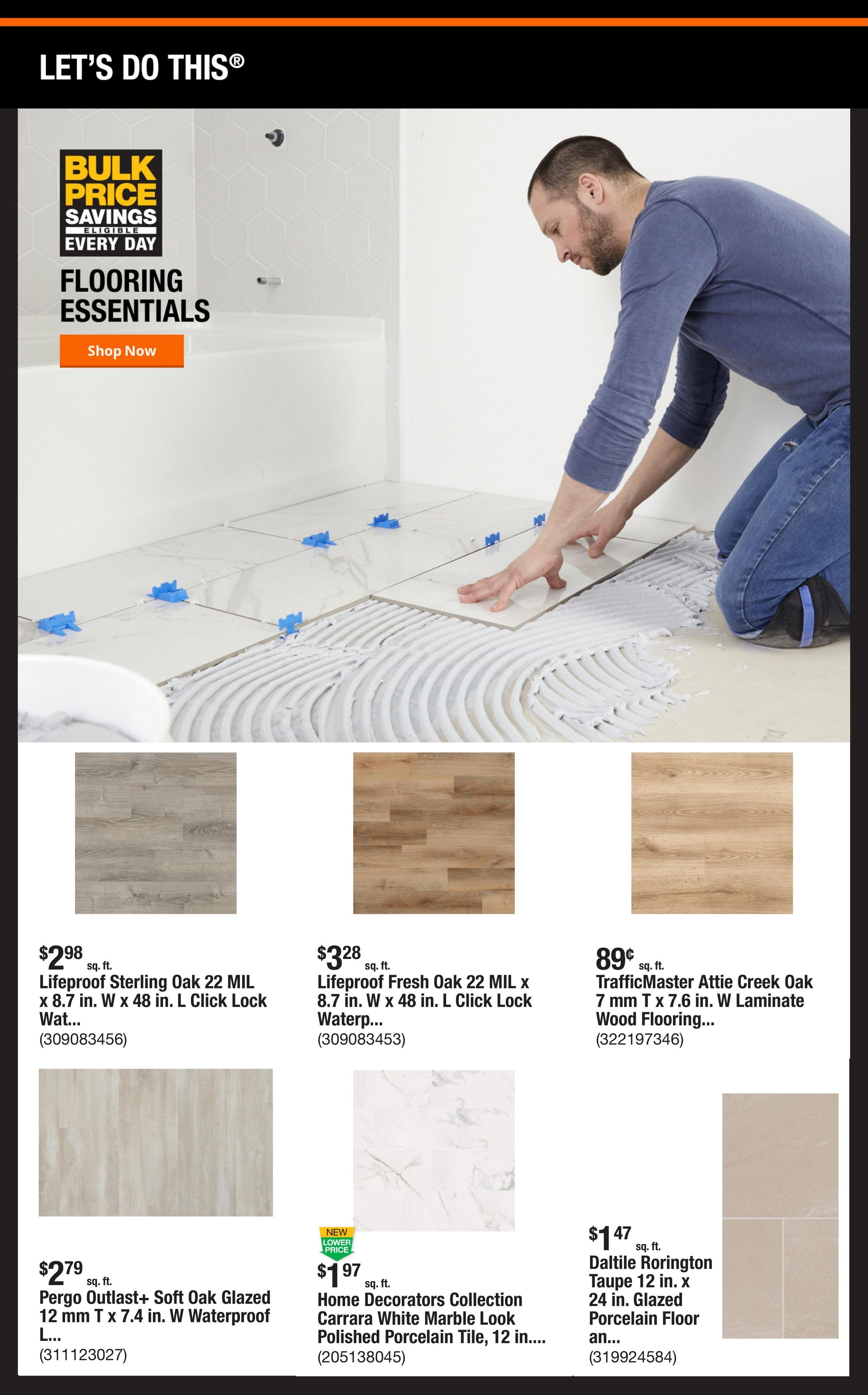 Home Depot (El Monte Area, CA) Weekly Ad September 14 - 21, 2026