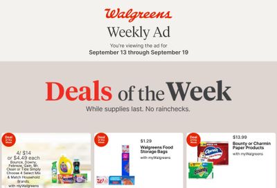 Walgreens (Honolulu-Makawao Area, HI) Weekly Ad September 13 - 19, 2026