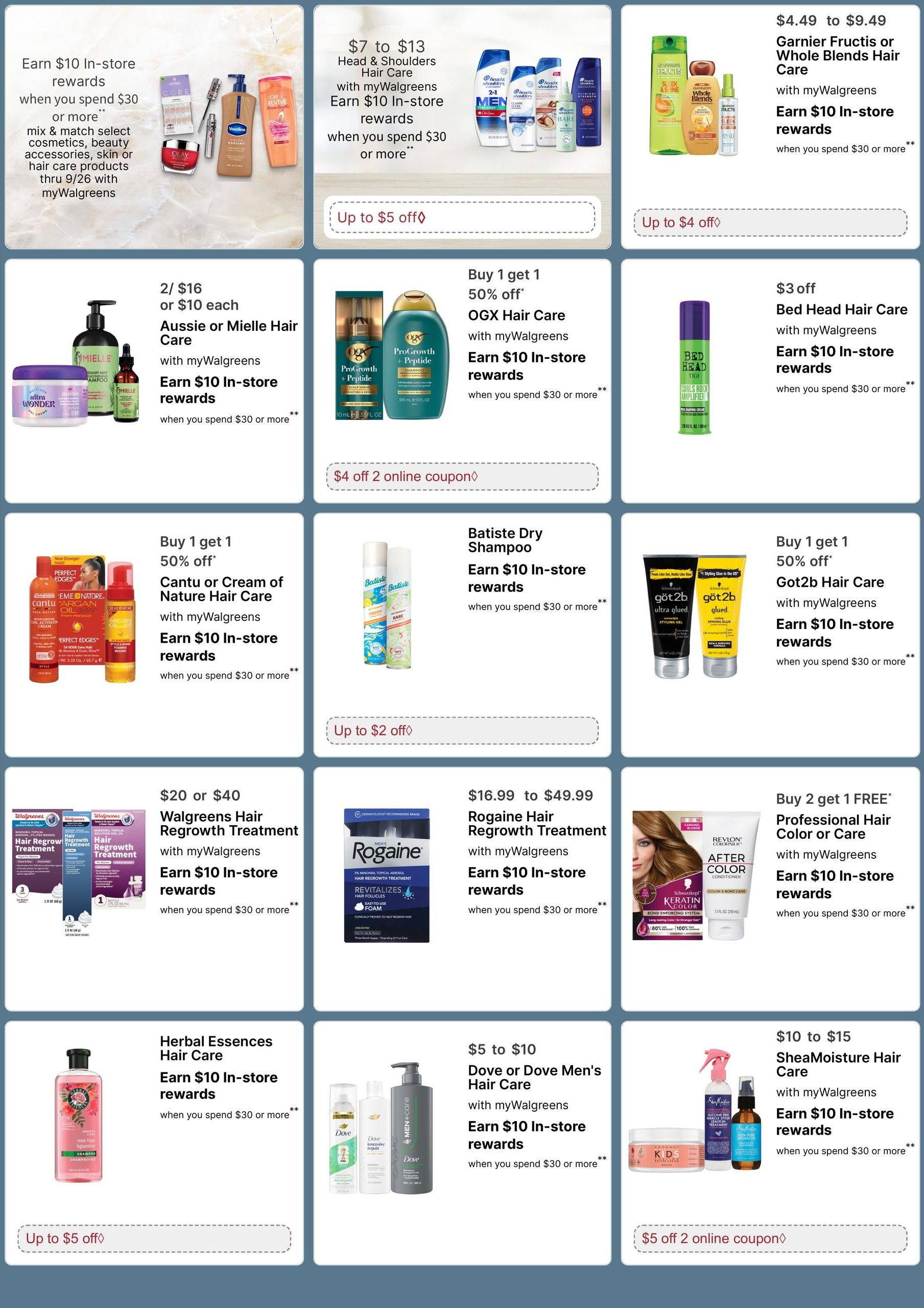Walgreens (Honolulu-Makawao Area, HI) Weekly Ad September 13 - 19, 2026