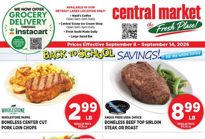 Central Market (Barnesville Area, MN) Weekly Ad September 8 - 14, 2026