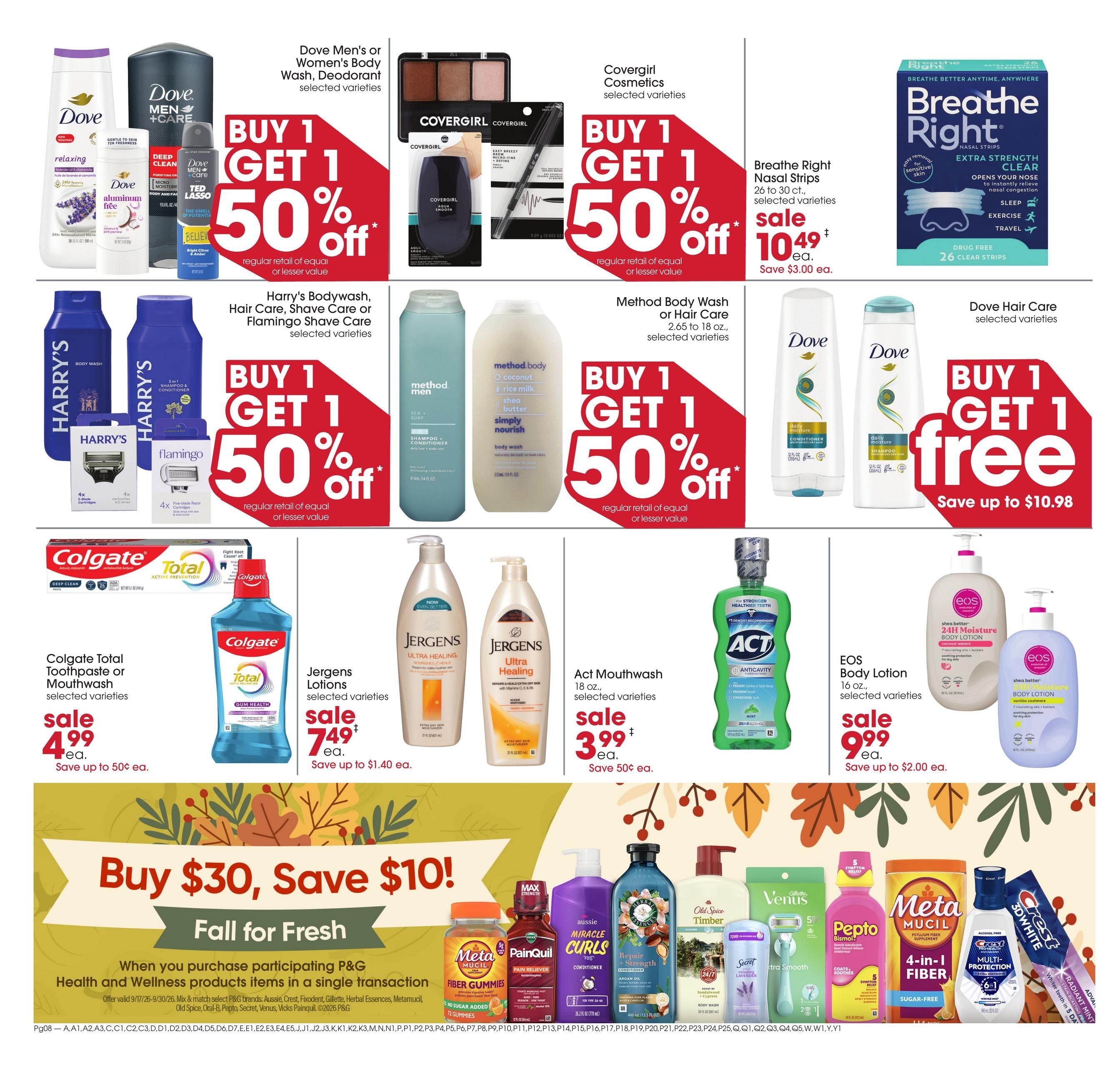 Giant Eagle (Bridgeport Area, WV) Weekly Ad September 17 - 23, 2026