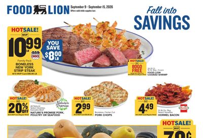 Food Lion (Morganton Area, NC) Weekly Ad September 9 - 15, 2026