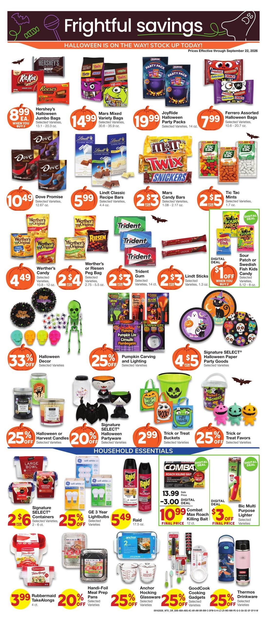 Market Street (Allen Area, TX) Weekly Ad September 16 - 22, 2026