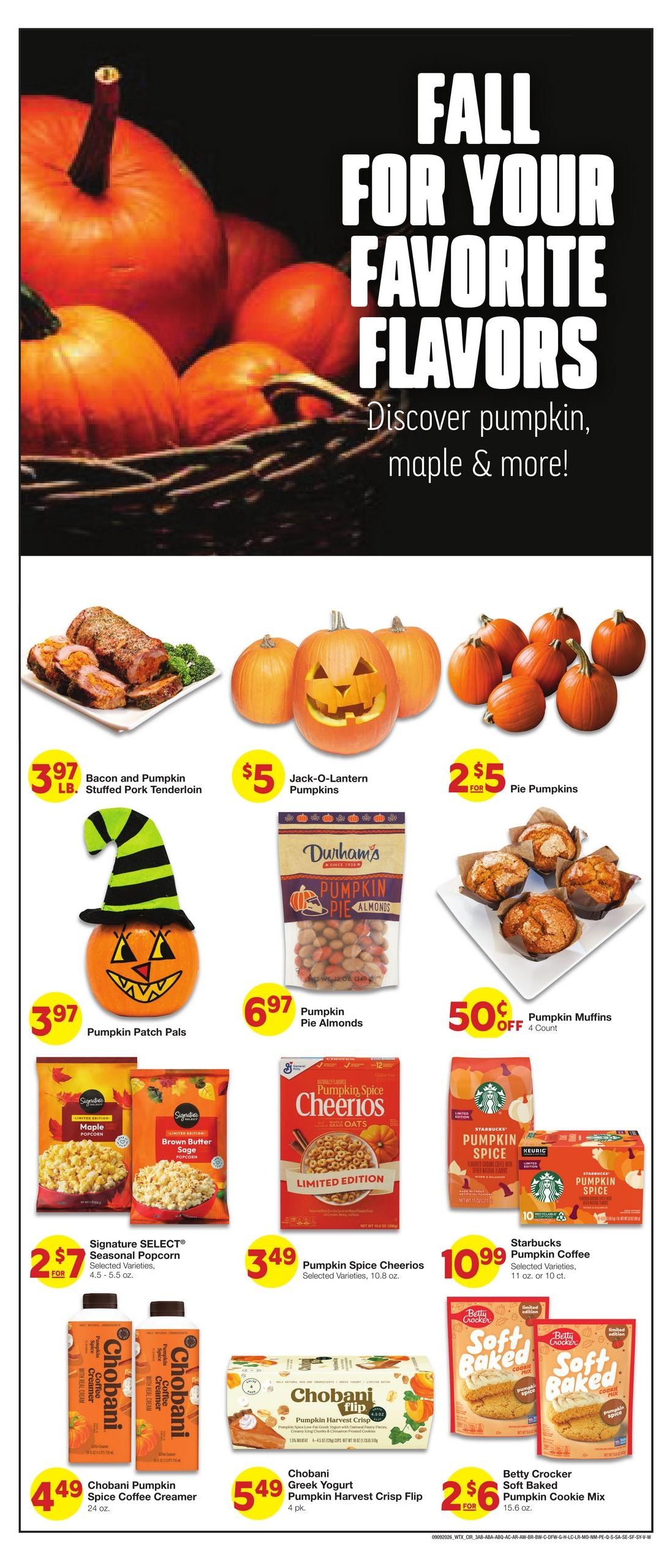 Market Street (Abilene Area, TX) Weekly Ad September 9 - 15, 2026