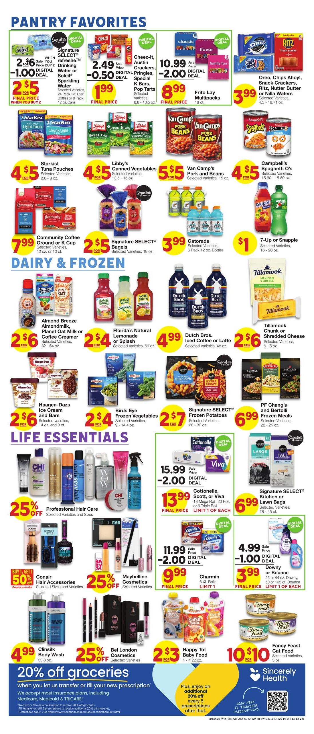 Market Street (Abilene Area, TX) Weekly Ad September 9 - 15, 2026