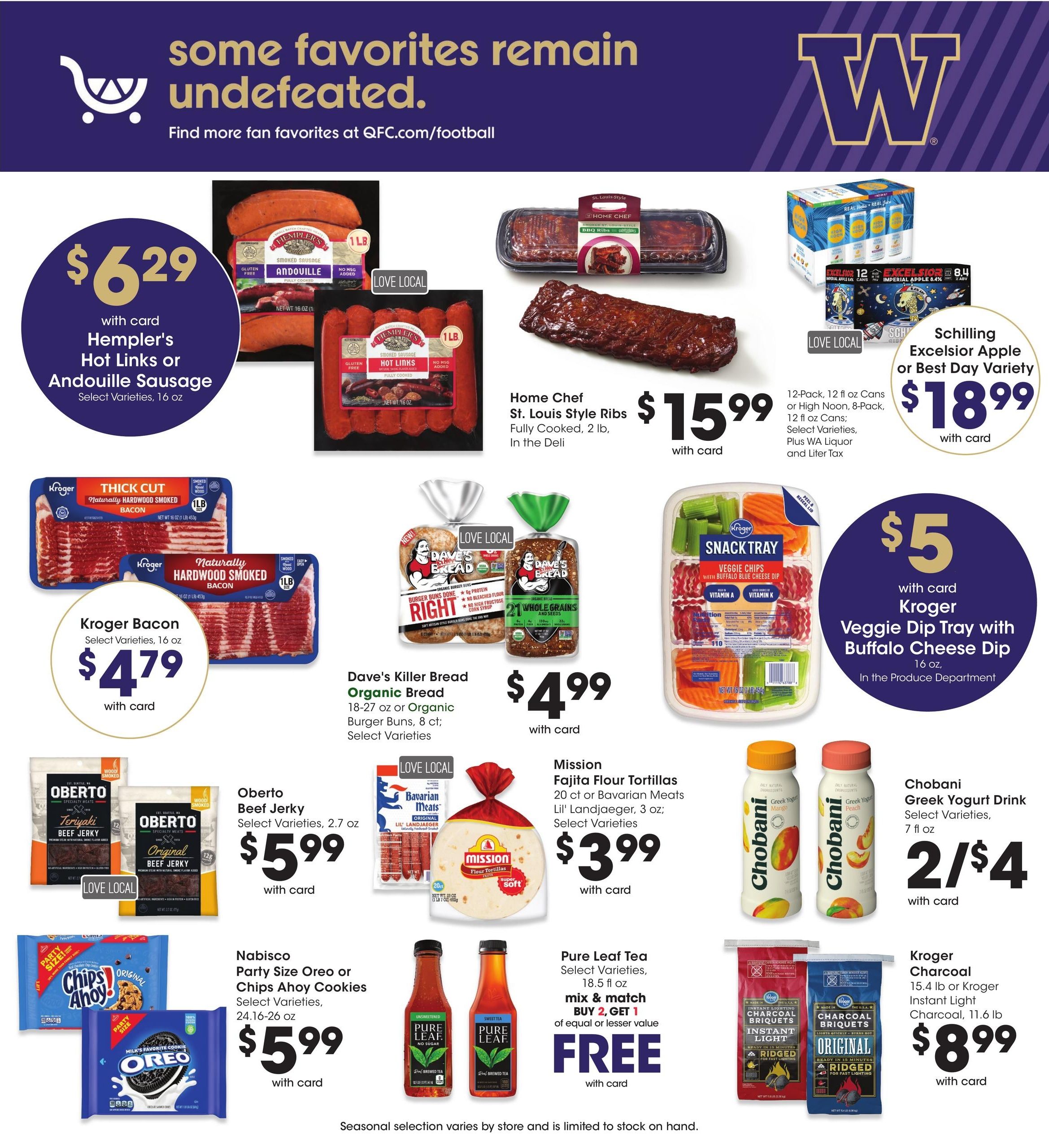 QFC (Bellevue Area, WA) Weekly Ad September 16 - 22, 2026