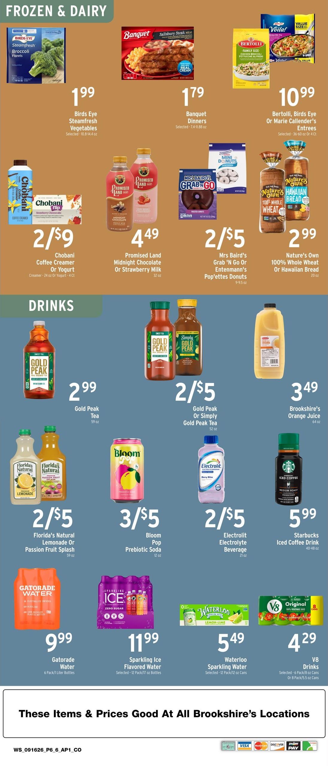 Brookshire's Websaver Weekly Ad September 16 - 22, 2026
