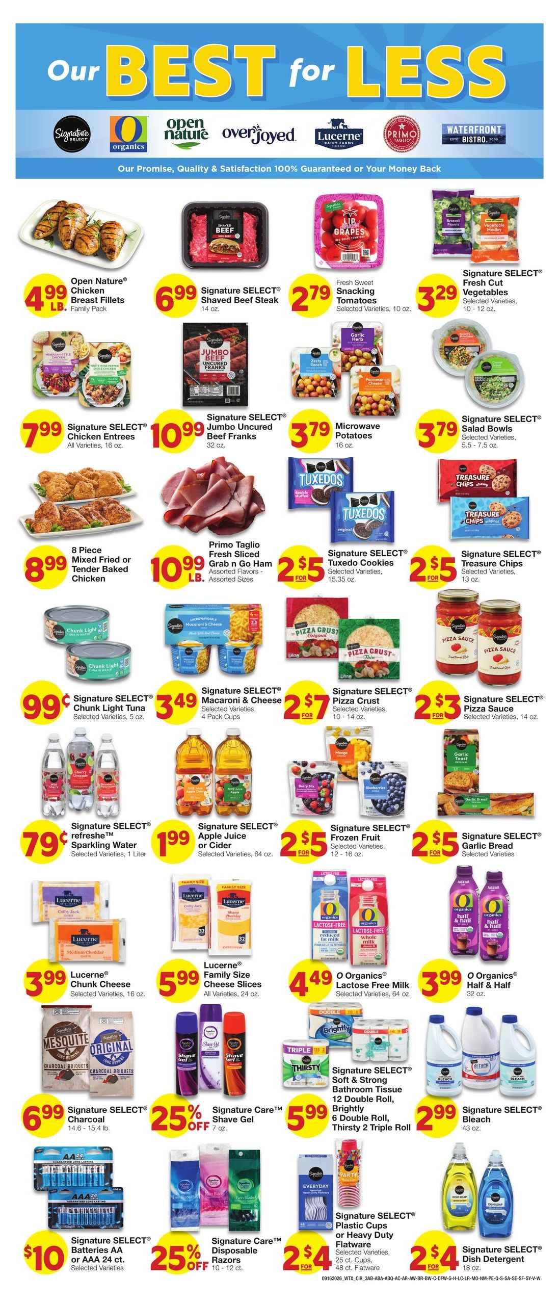 Market Street (Santa Fe Area, NM) Weekly Ad September 16 - 22, 2026