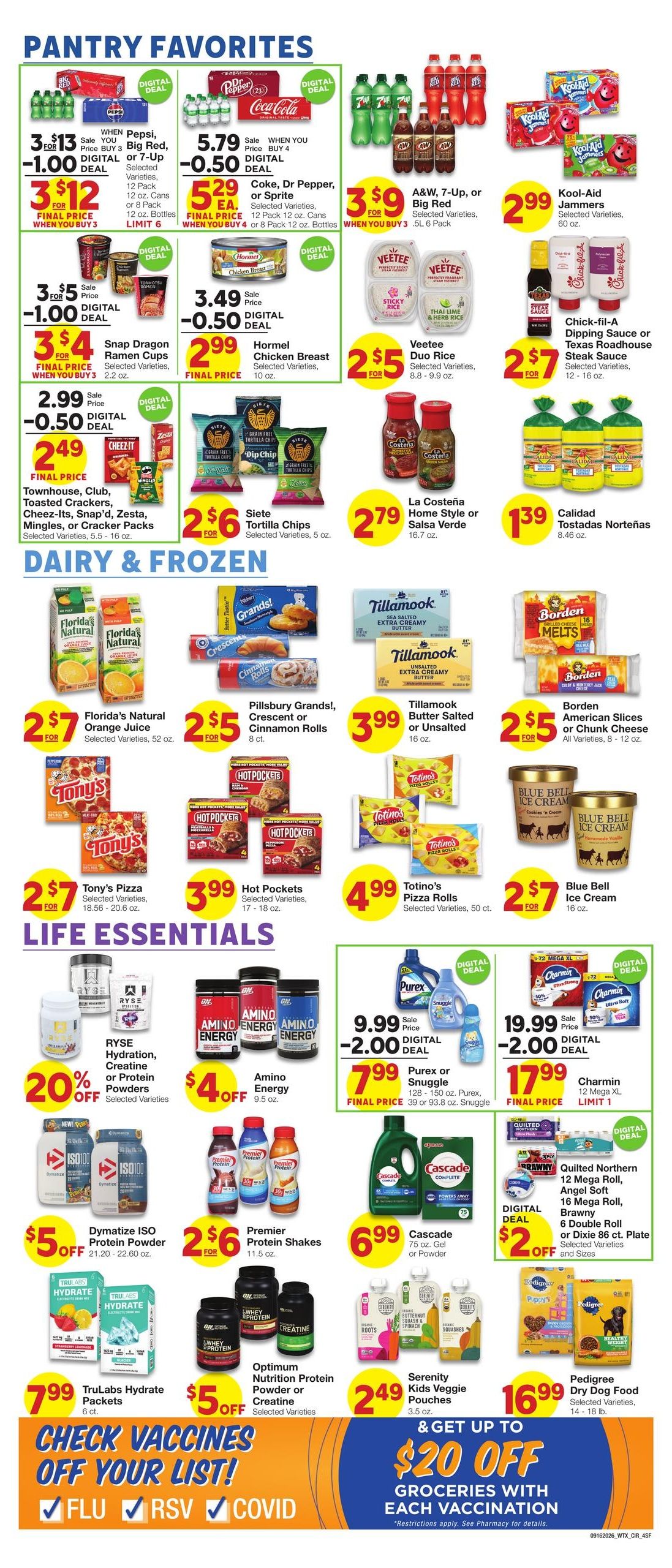 Market Street (Santa Fe Area, NM) Weekly Ad September 16 - 22, 2026