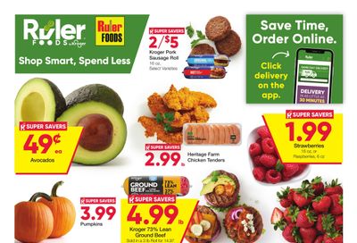 Ruler Foods (Brookport Area, IL) Weekly Ad September 16 - 29, 2026