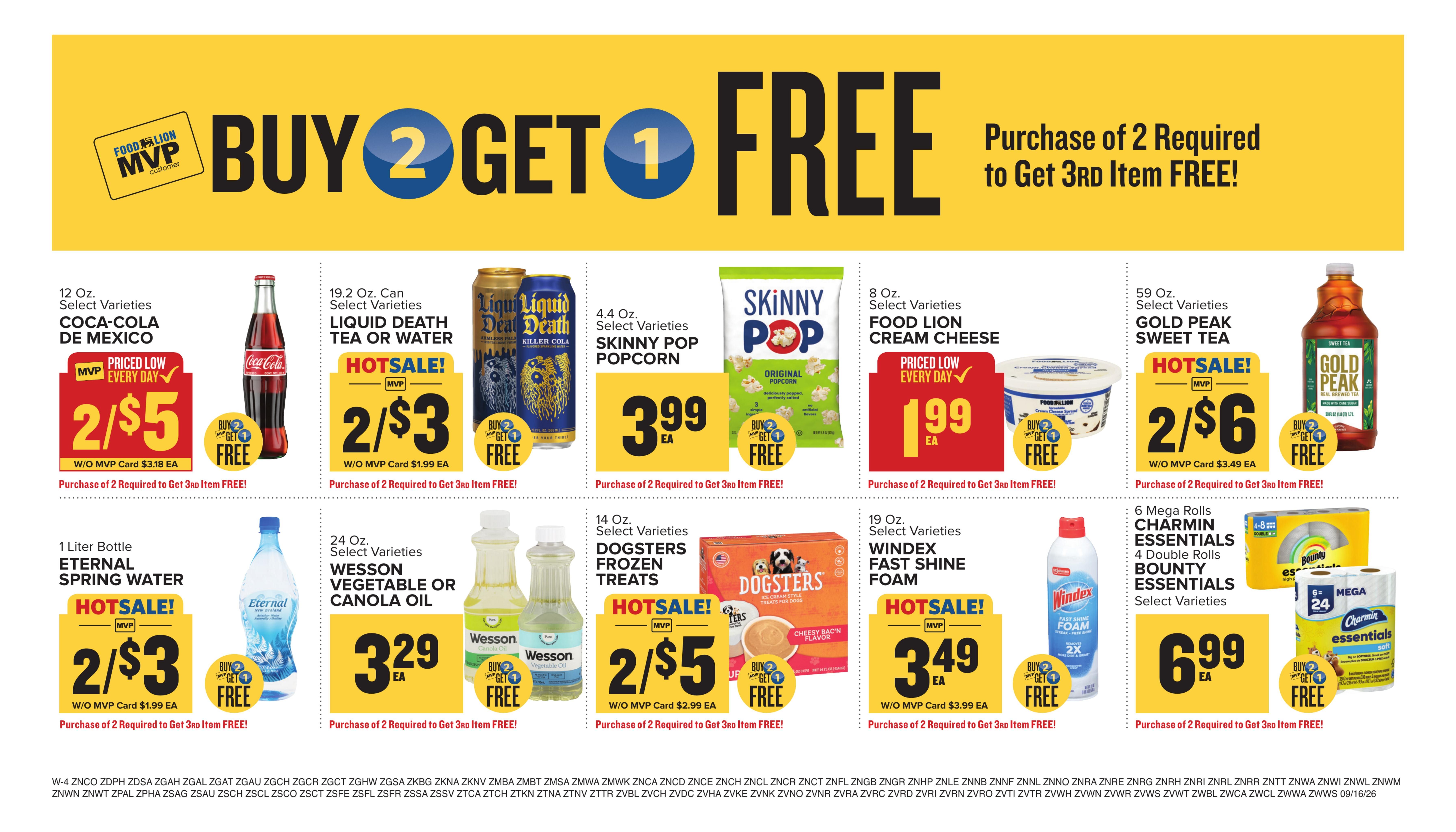 Food Lion (Hot Springs Area, VA) Weekly Ad September 16 - 22, 2026