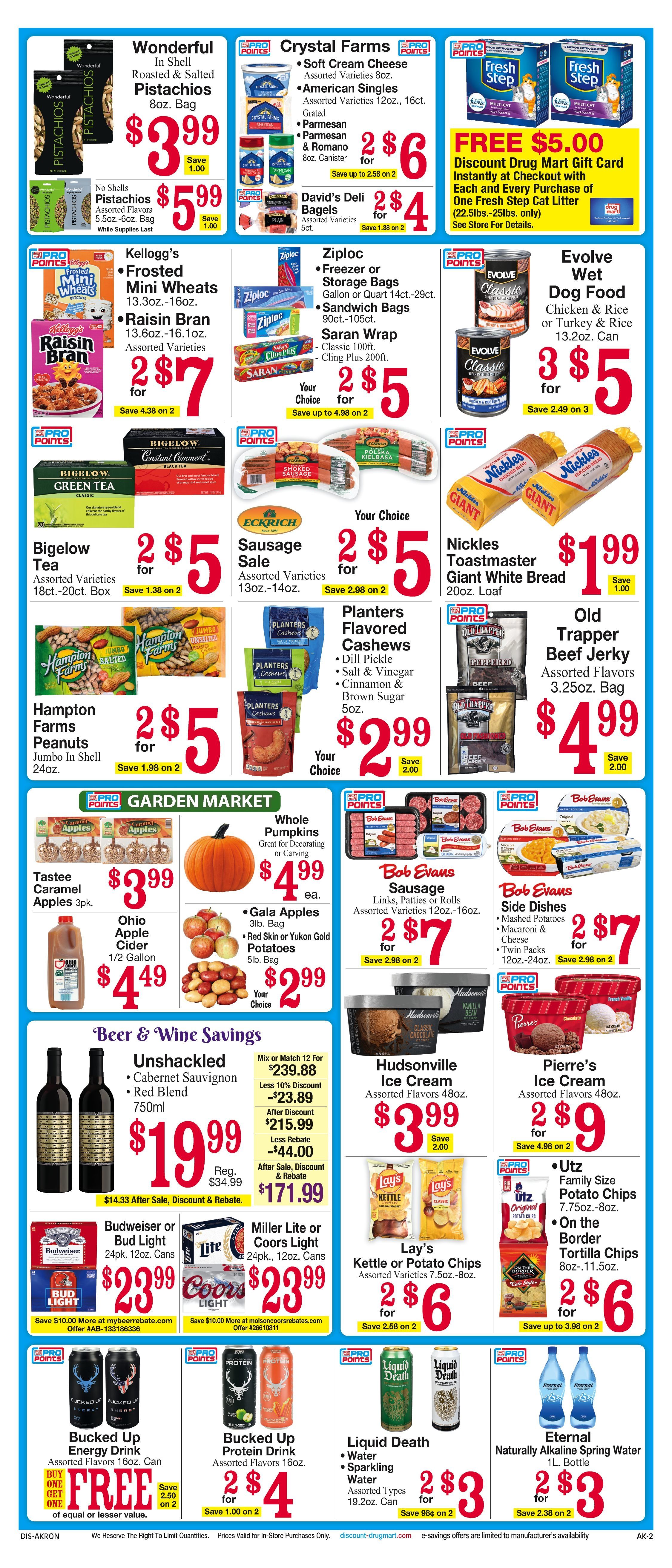 Discount Drug Mart (Ohio) Weekly Ad September 23 - 29, 2026