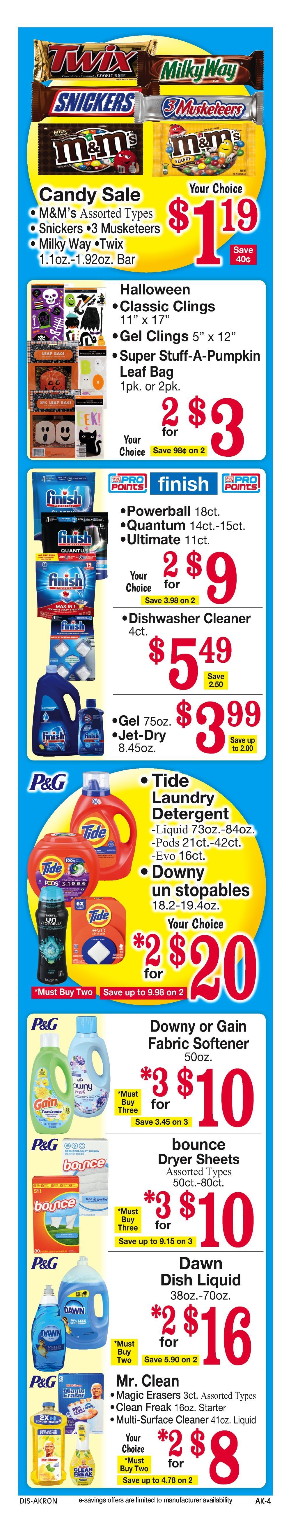 Discount Drug Mart (Ohio) Weekly Ad September 23 - 29, 2026