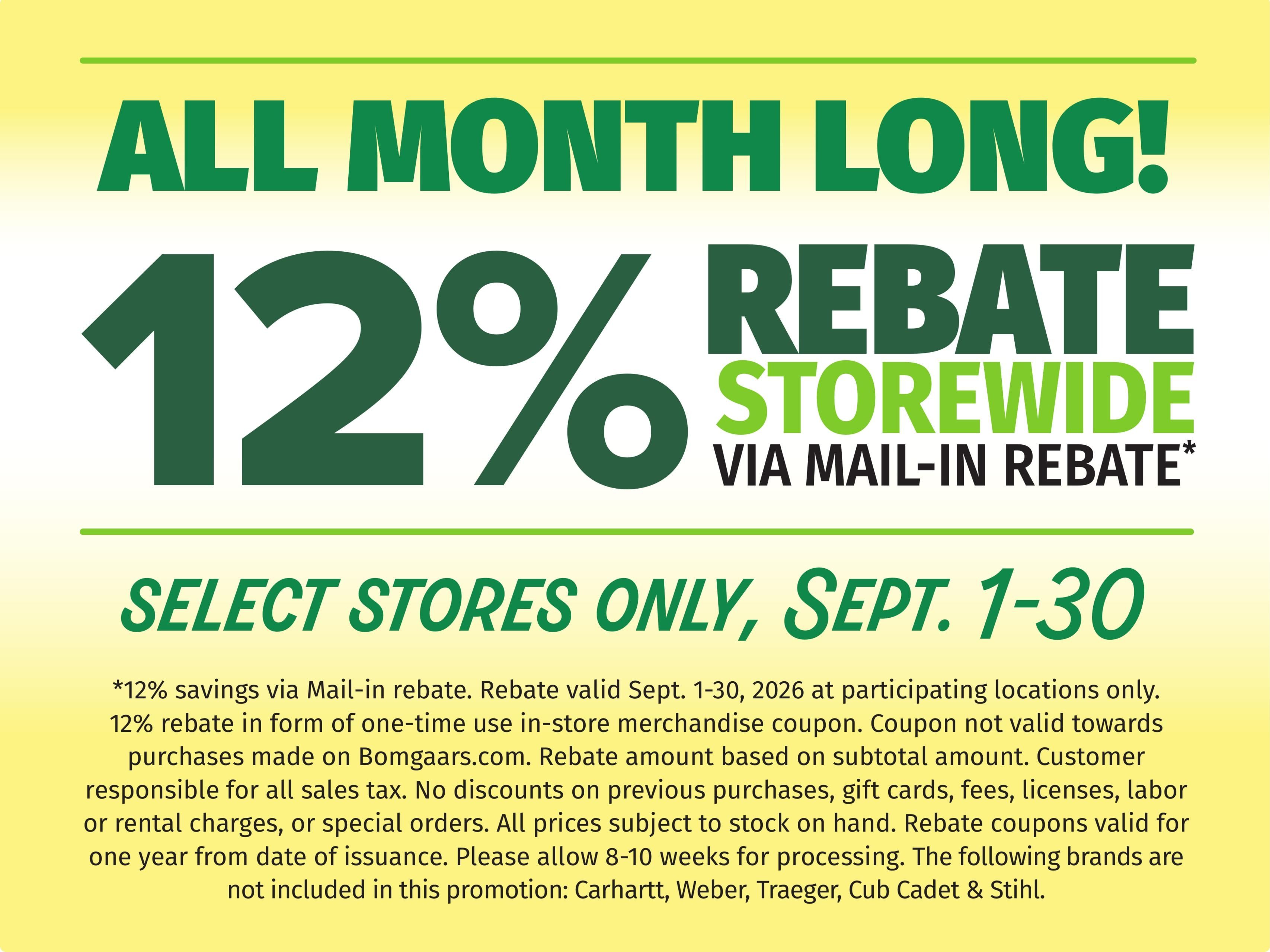 Bomgaars (Killeen-Waco Area, TX) Weekly Ad September 16 - 28, 2026