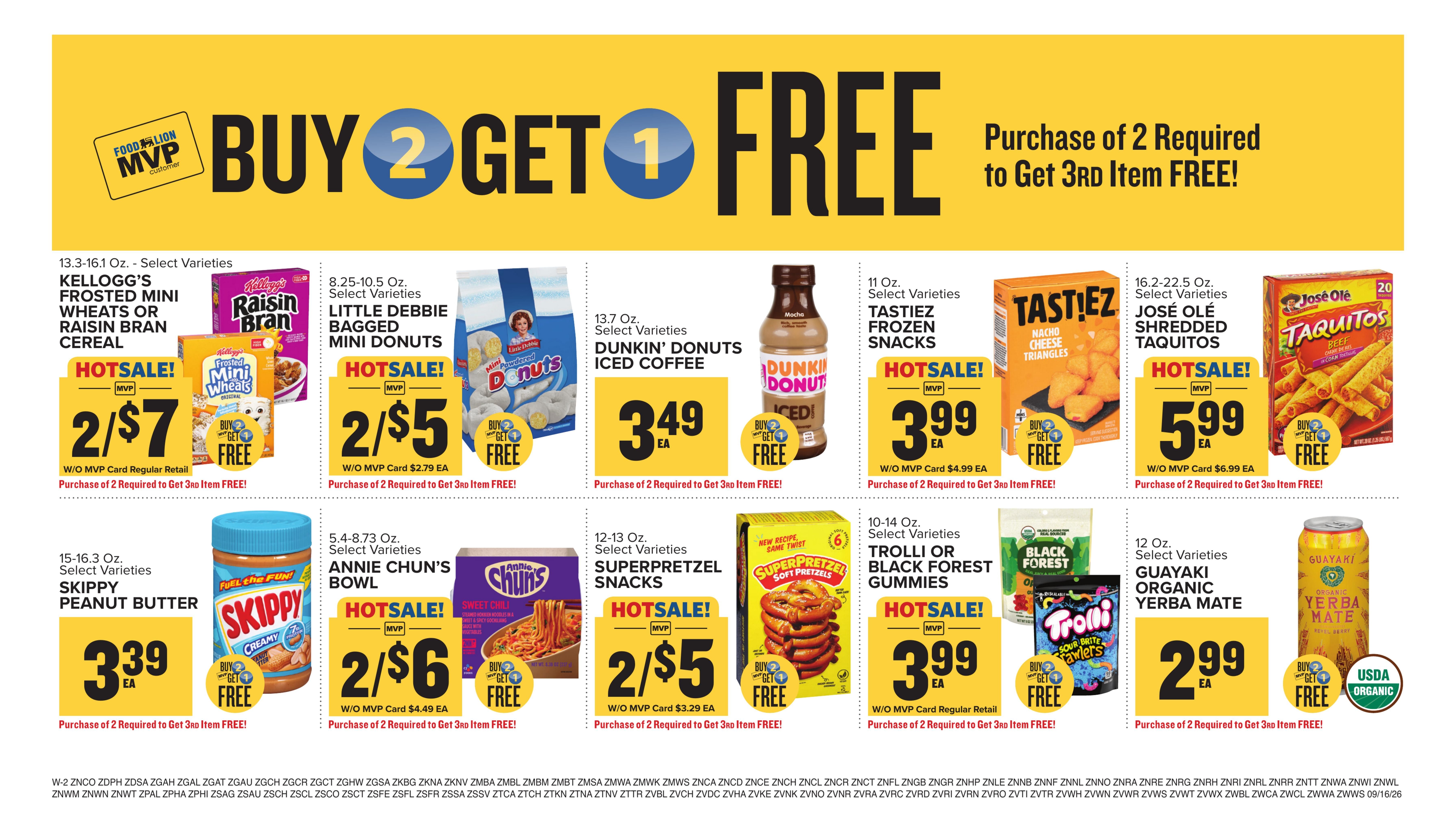 Food Lion (Chattanooga Area, TN) Weekly Ad September 16 - 22, 2026