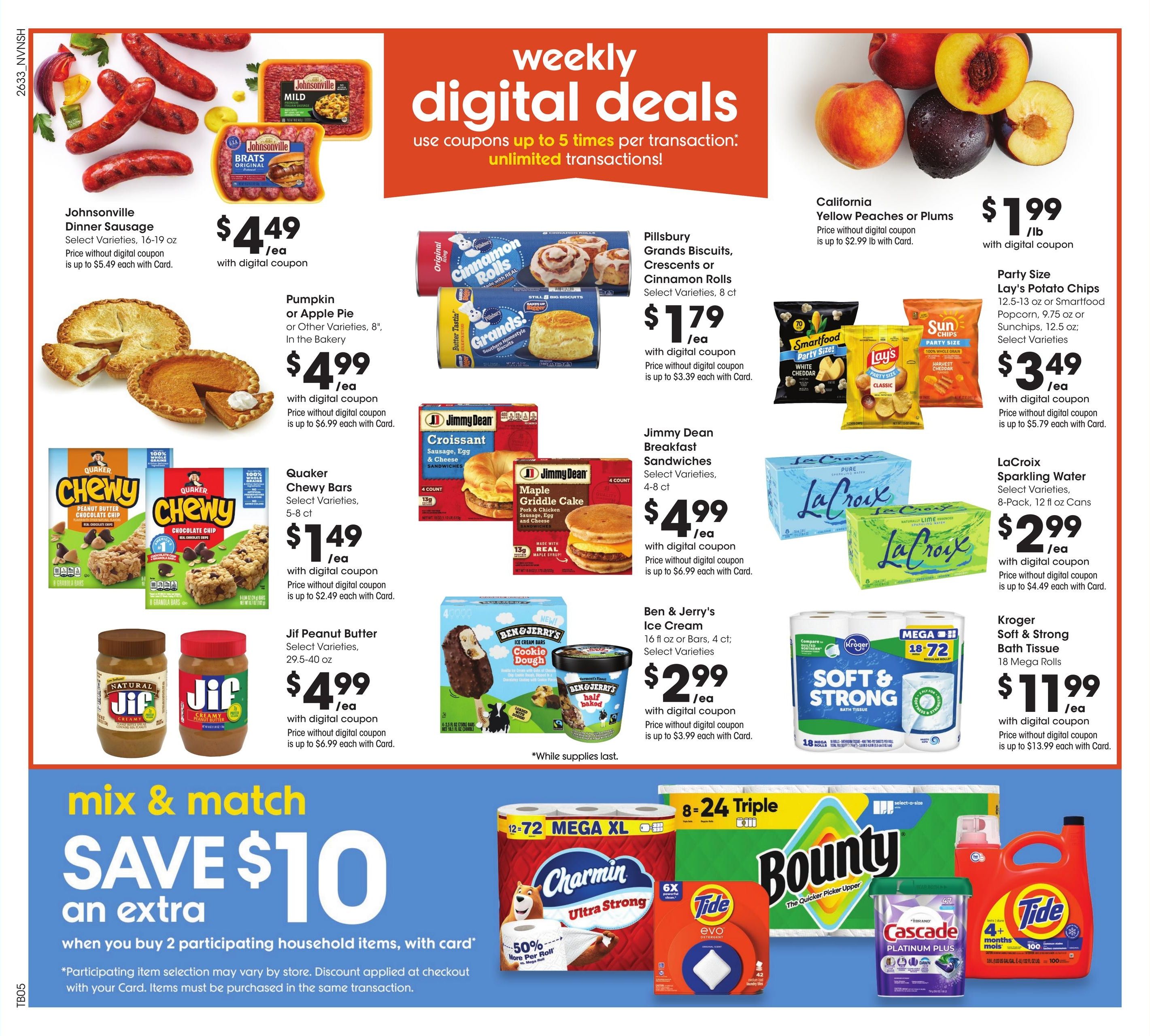 Kroger (Murfreesboro Area, TN) Weekly Ad September 16 - 22, 2026
