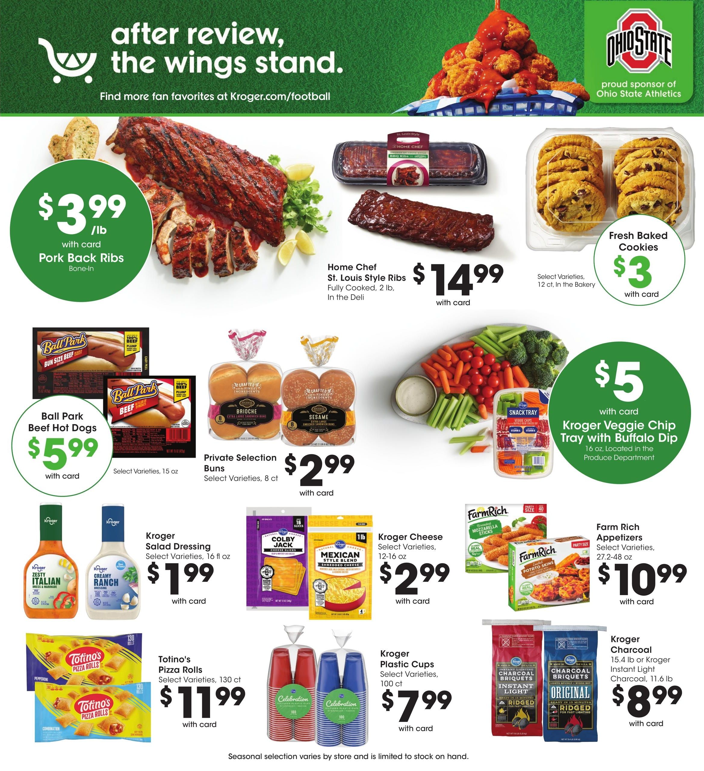 Kroger (Norwalk Area, OH) Weekly Ad September 16 - 22, 2026