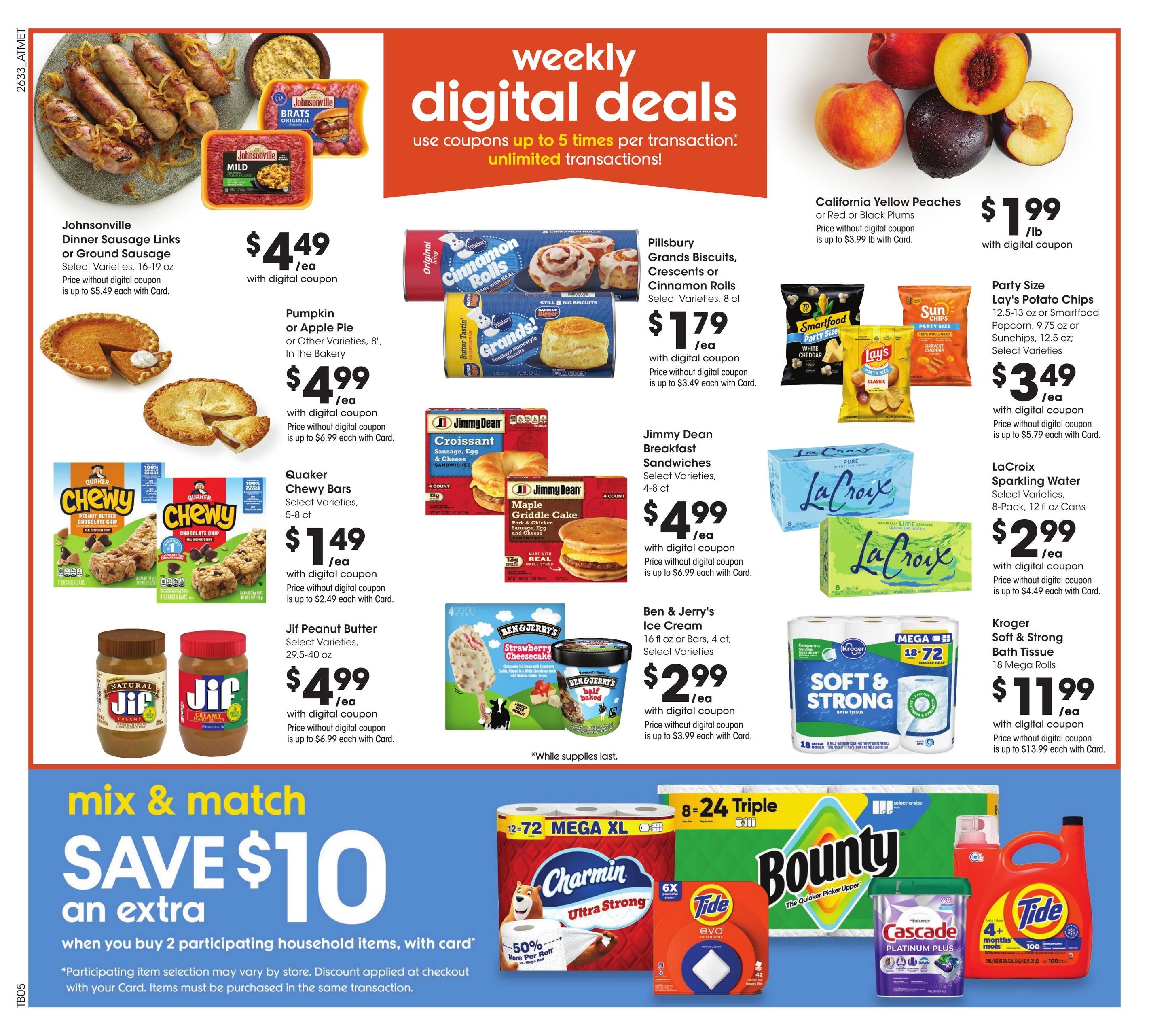 Kroger (Phenix City Area, AL) Weekly Ad September 16 - 22, 2026