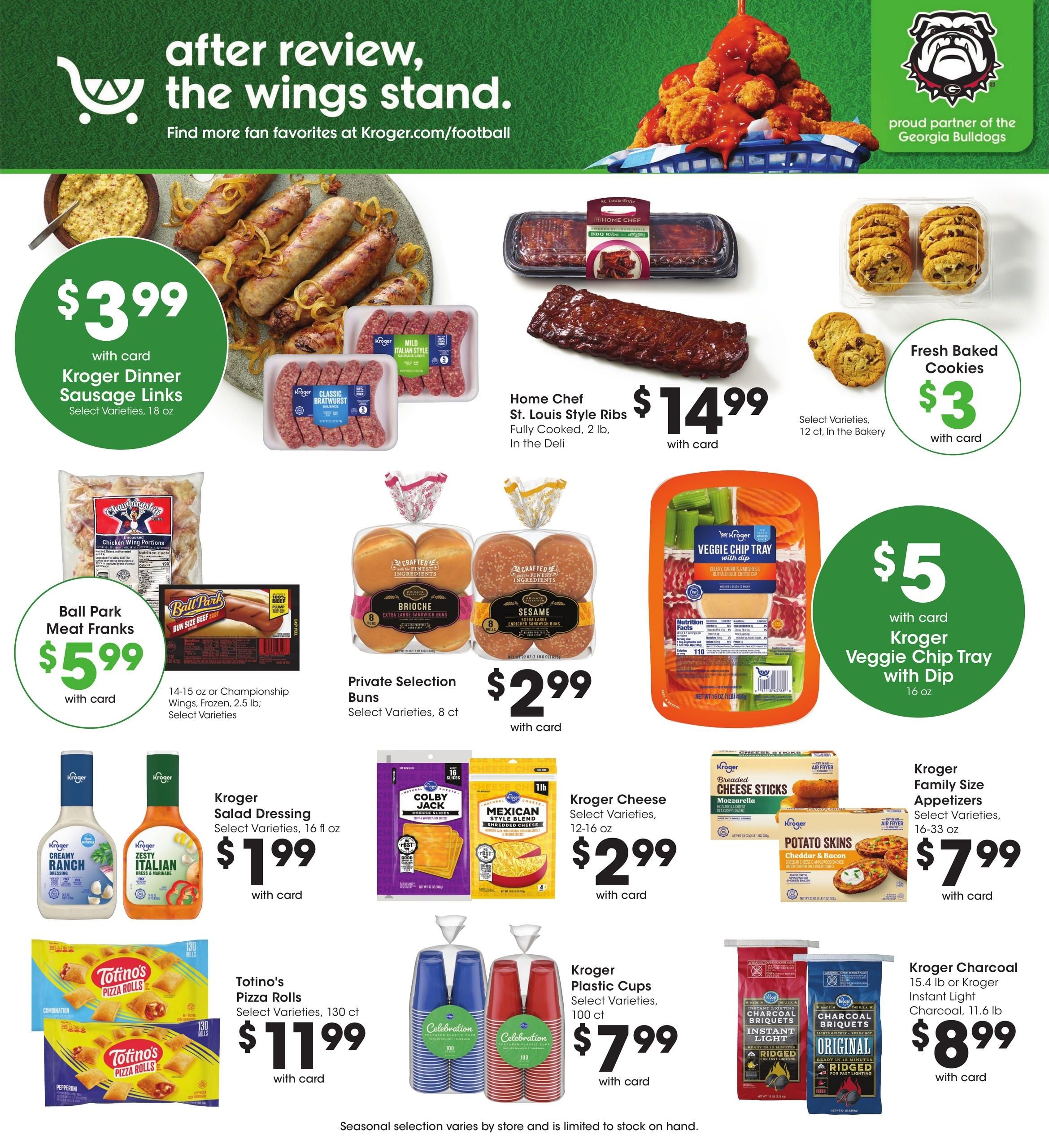 Kroger (Sandy Springs Area, GA) Weekly Ad September 16 - 22, 2026