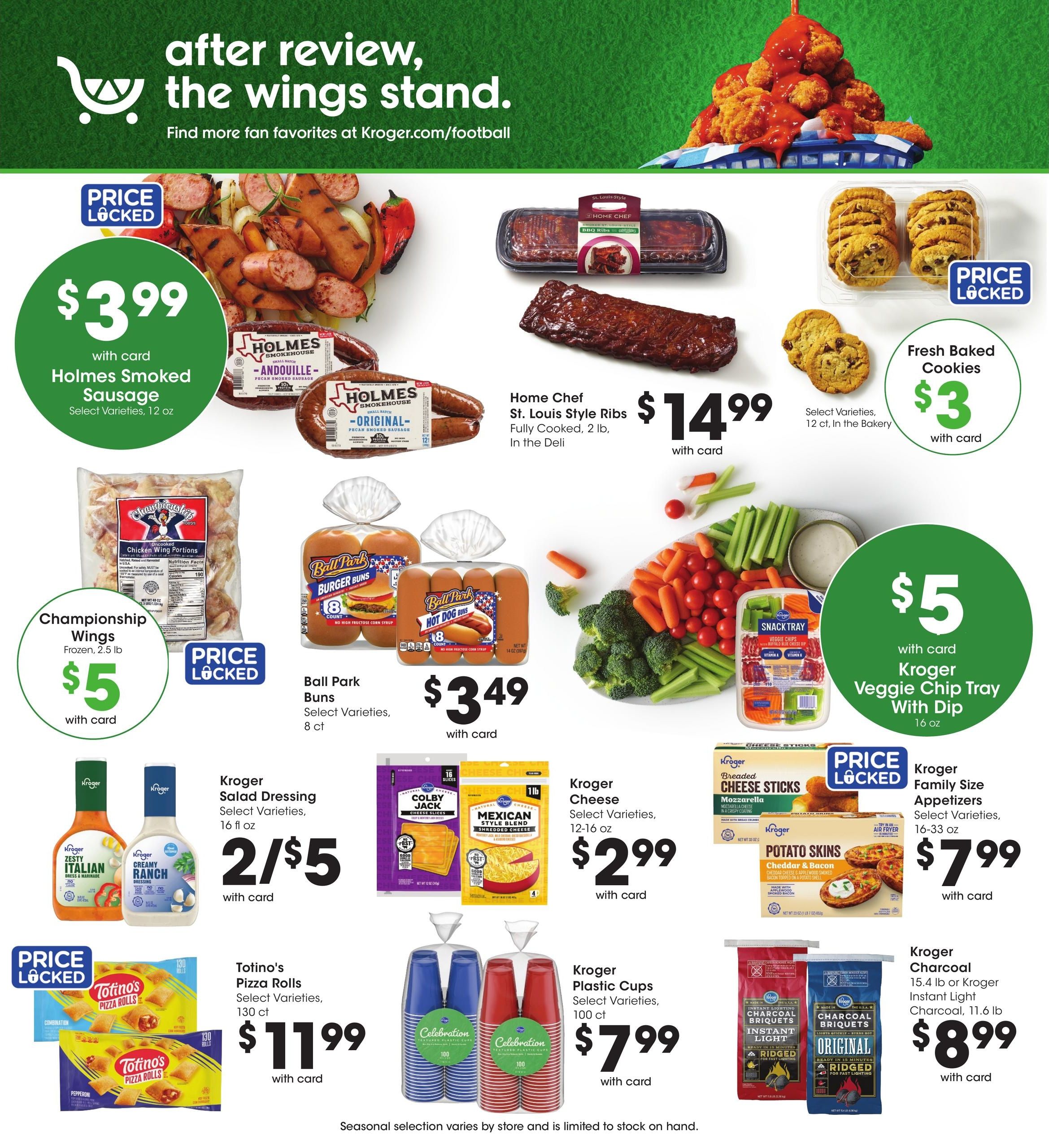 Kroger (Shreveport Area, LA) Weekly Ad September 16 - 22, 2026
