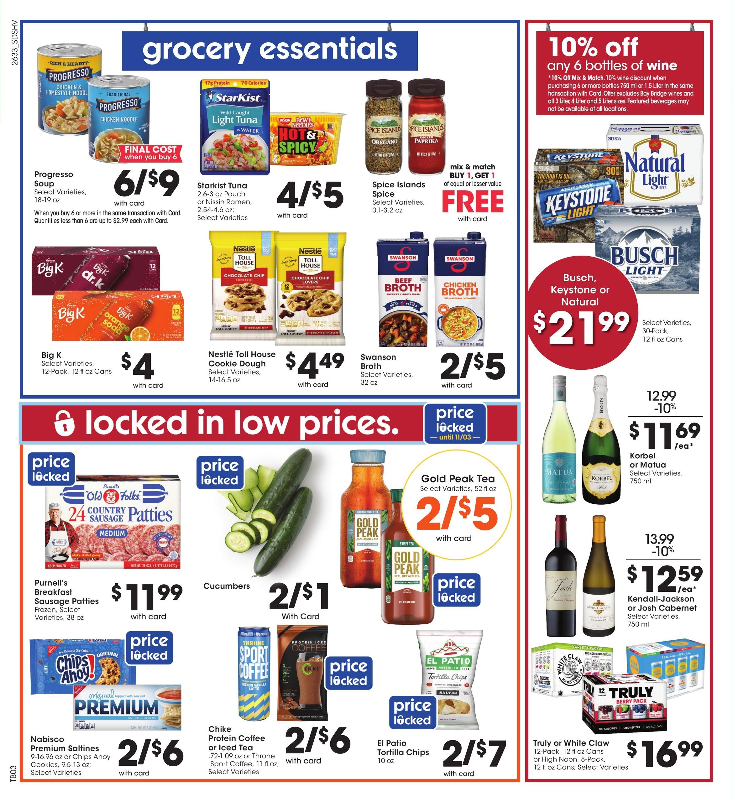 Kroger (Shreveport Area, LA) Weekly Ad September 16 - 22, 2026