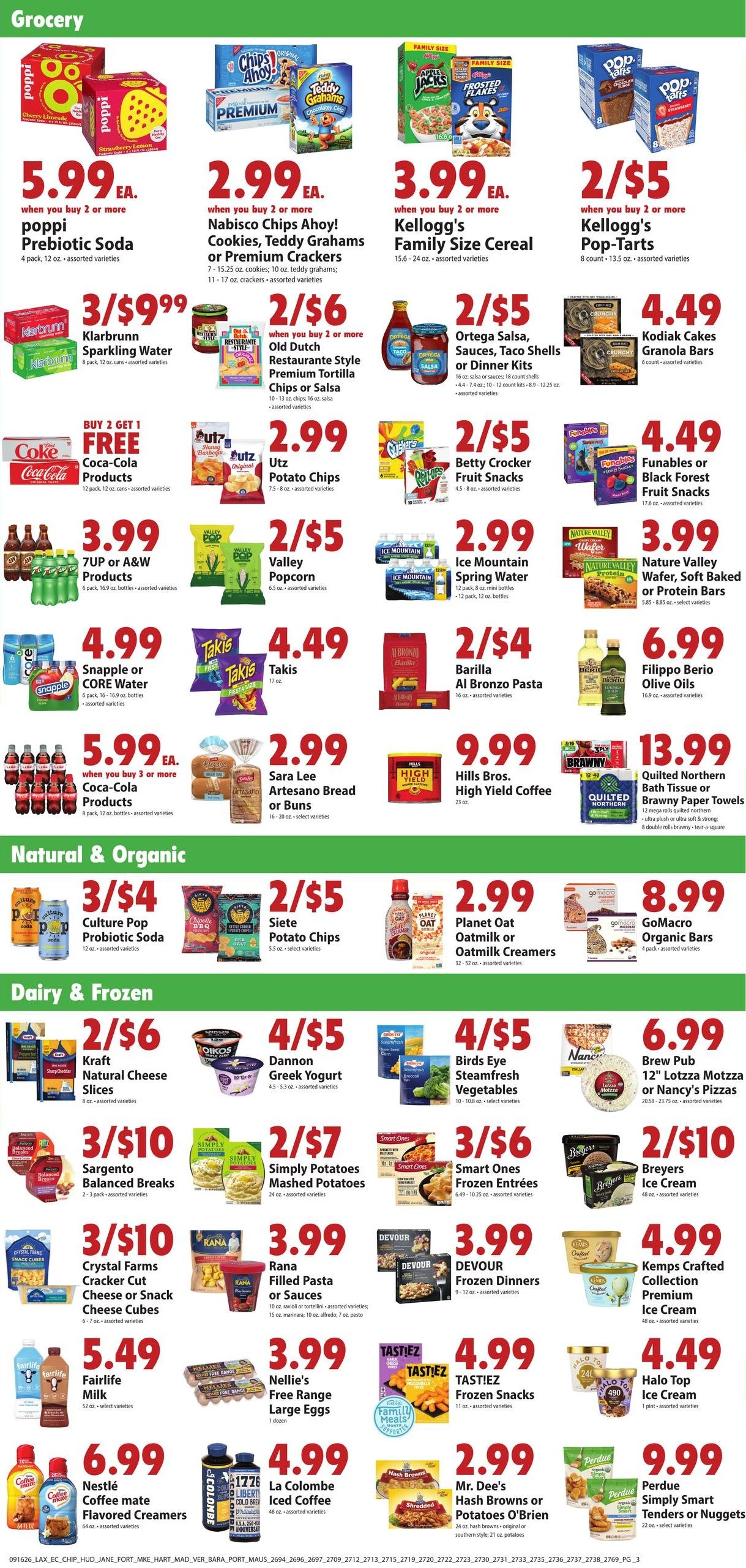 Festival Foods Weekly Ad (promoted) Weekly Ad September 16 - 22, 2026