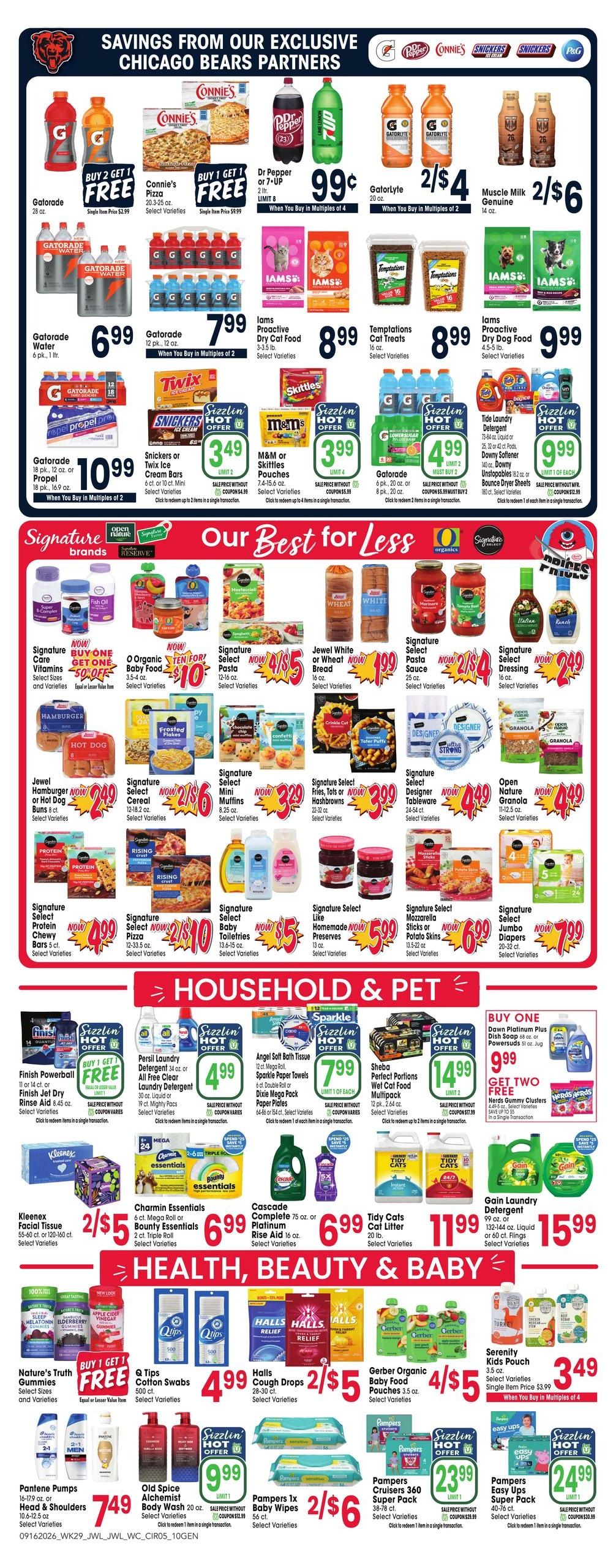 Jewel-Osco (Bellevue Area, IA) Weekly Ad September 16 - 22, 2026