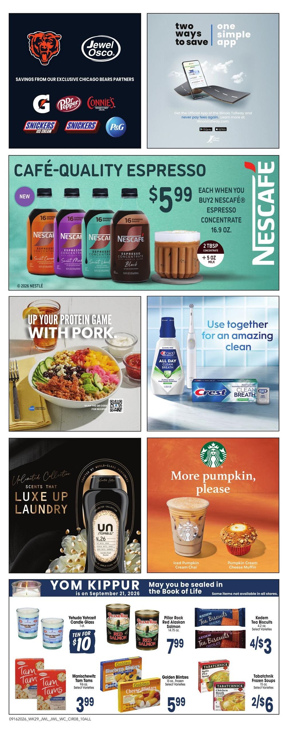Jewel-Osco (Bellevue Area, IA) Weekly Ad September 16 - 22, 2026