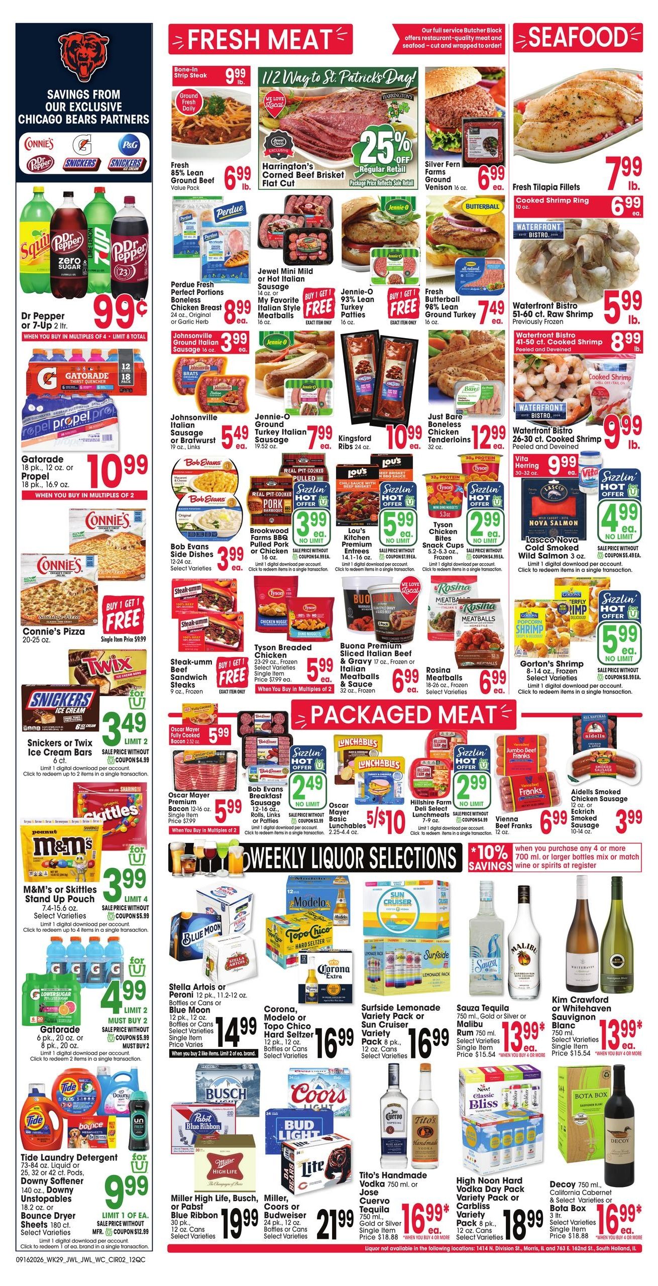 Jewel-Osco (Davenport Area, IA) Weekly Ad September 16 - 22, 2026