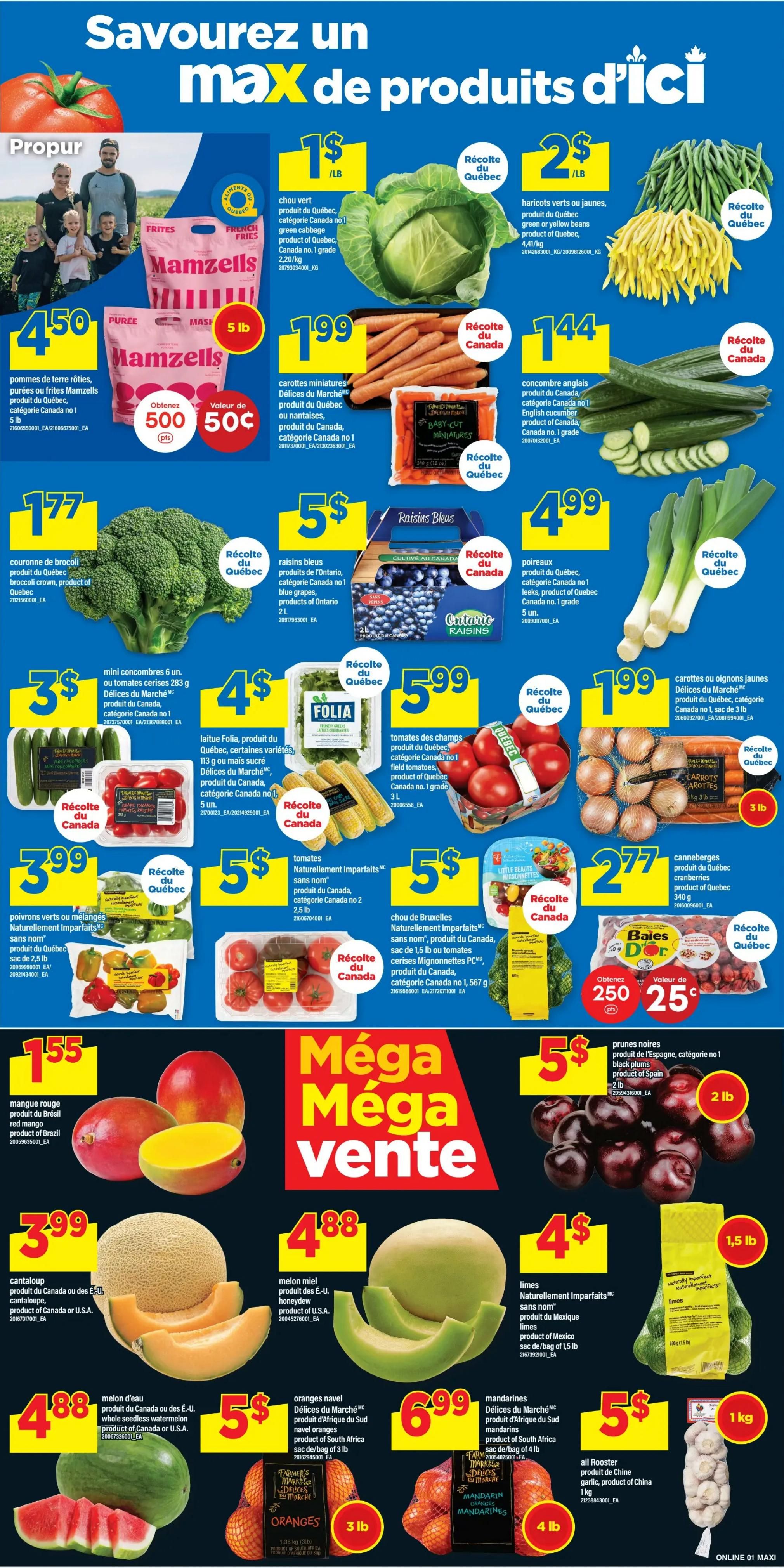 Maxi Flyer September 17 to 23