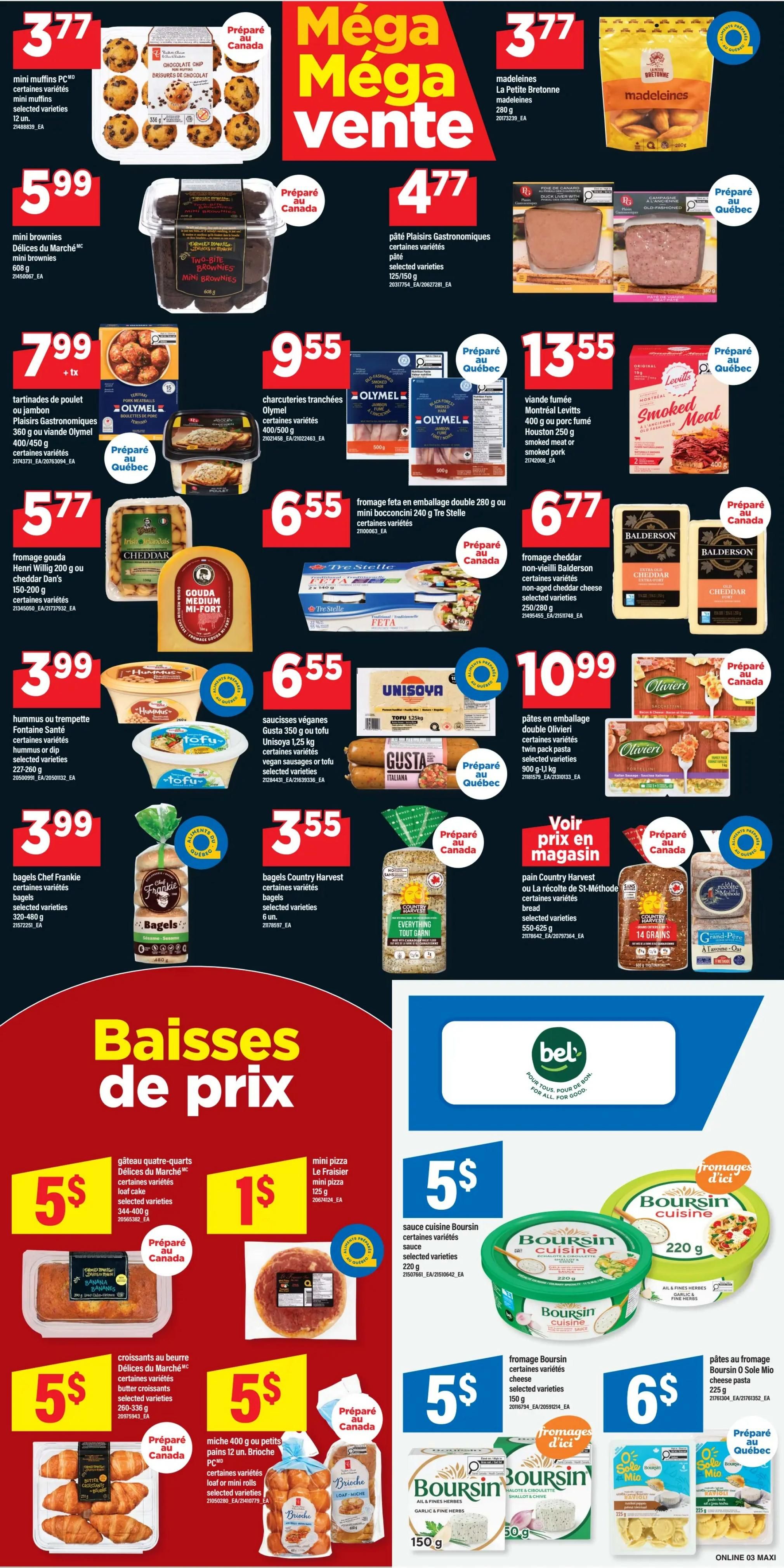 Maxi Flyer September 17 to 23