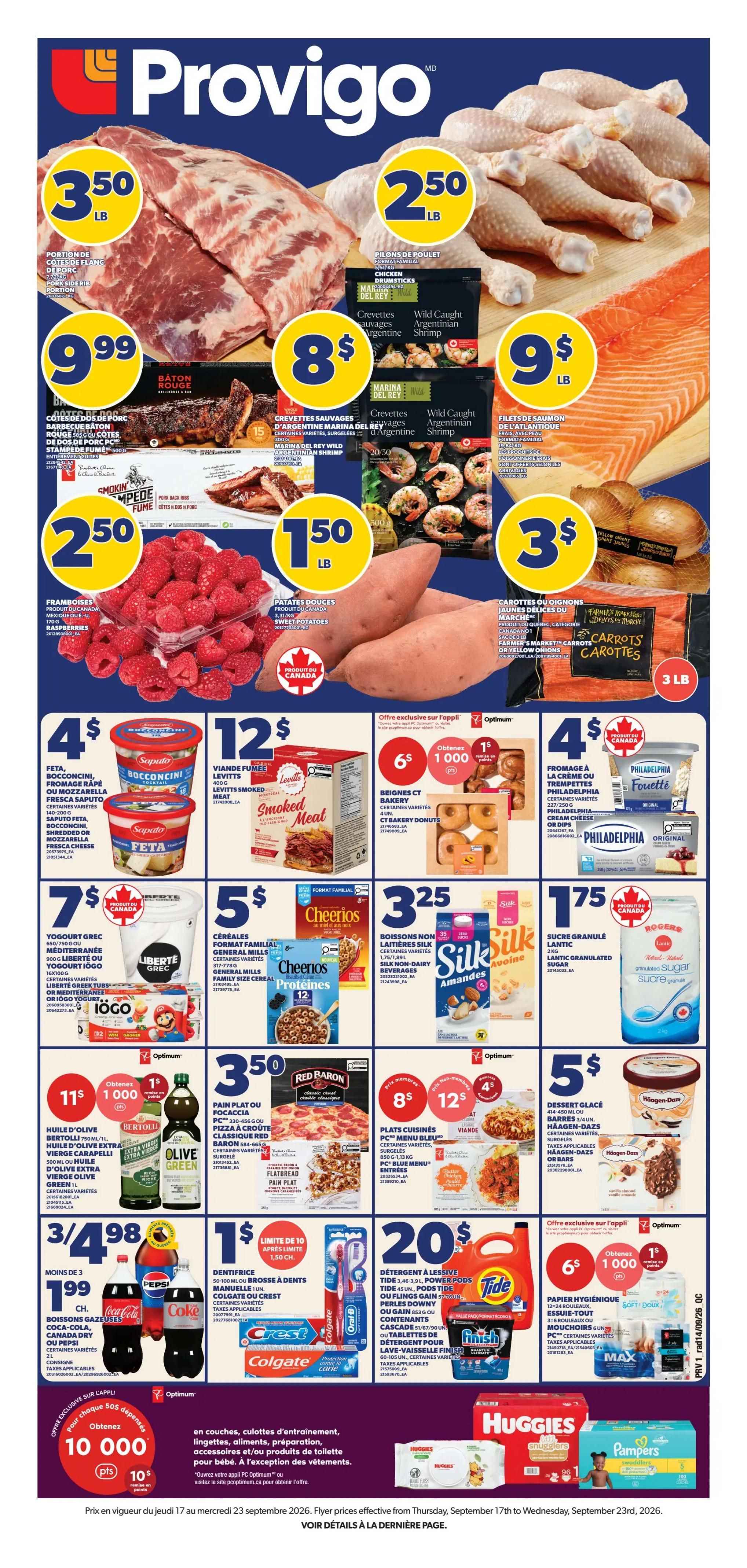 Provigo Flyer September 17 to 23