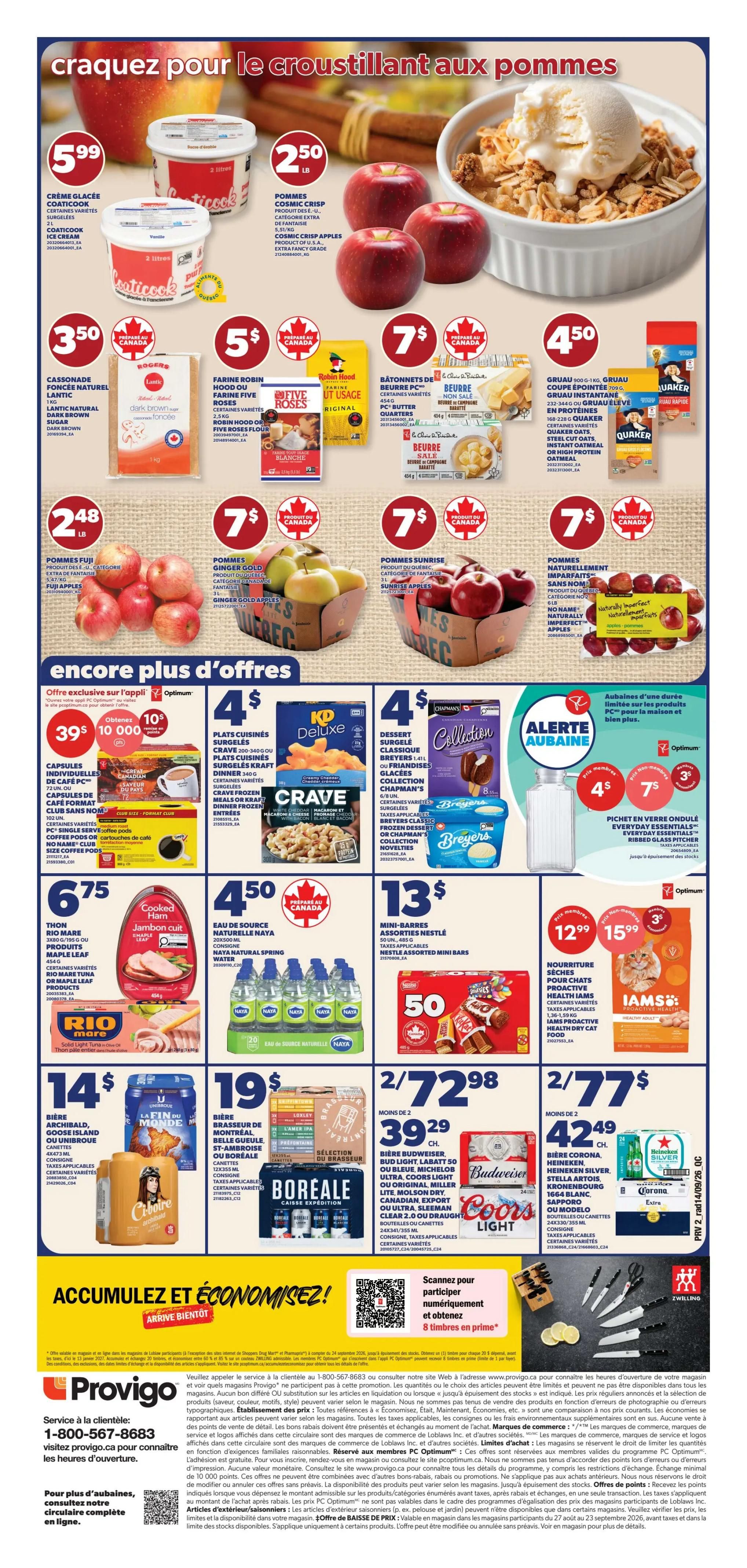 Provigo Flyer September 17 to 23