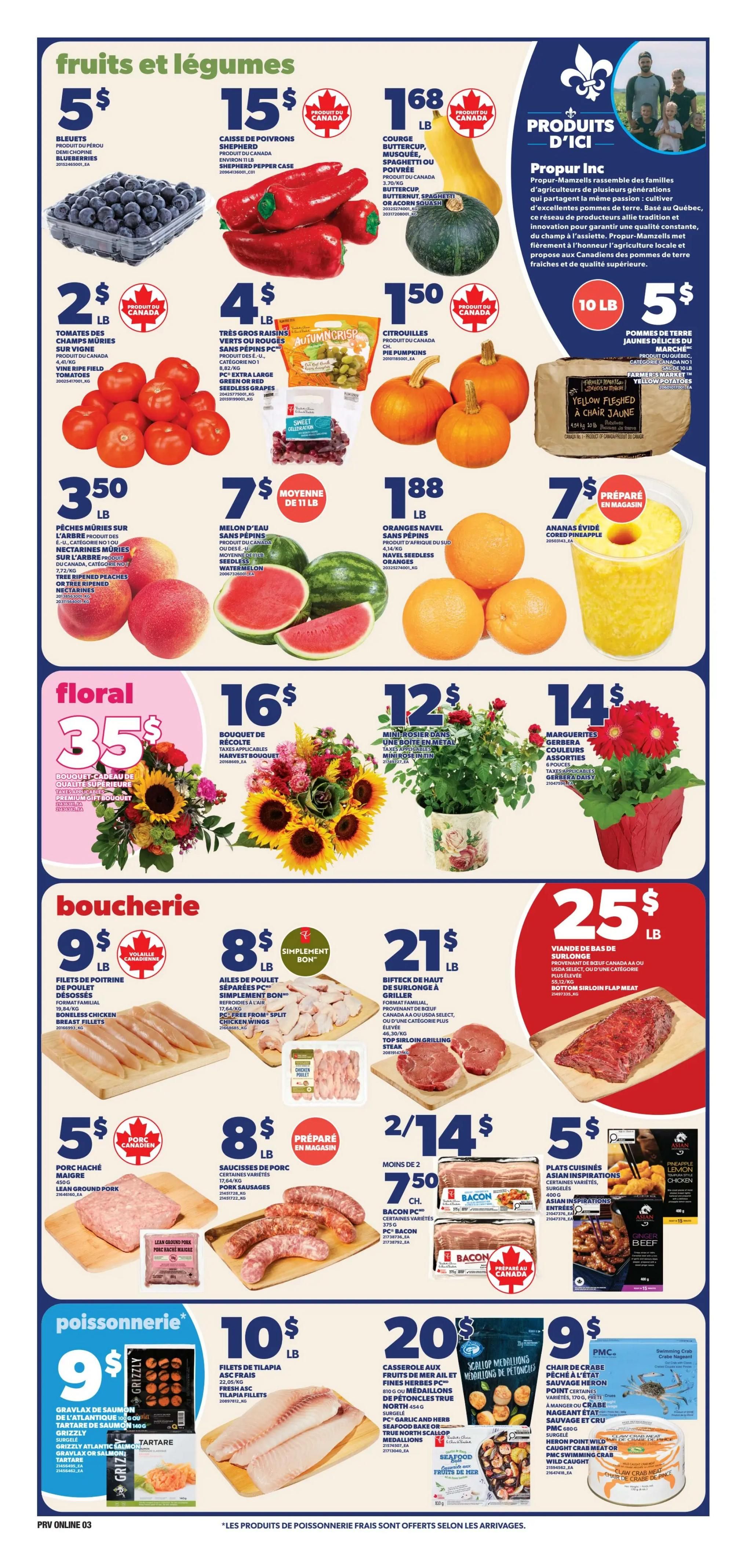 Provigo Flyer September 17 to 23