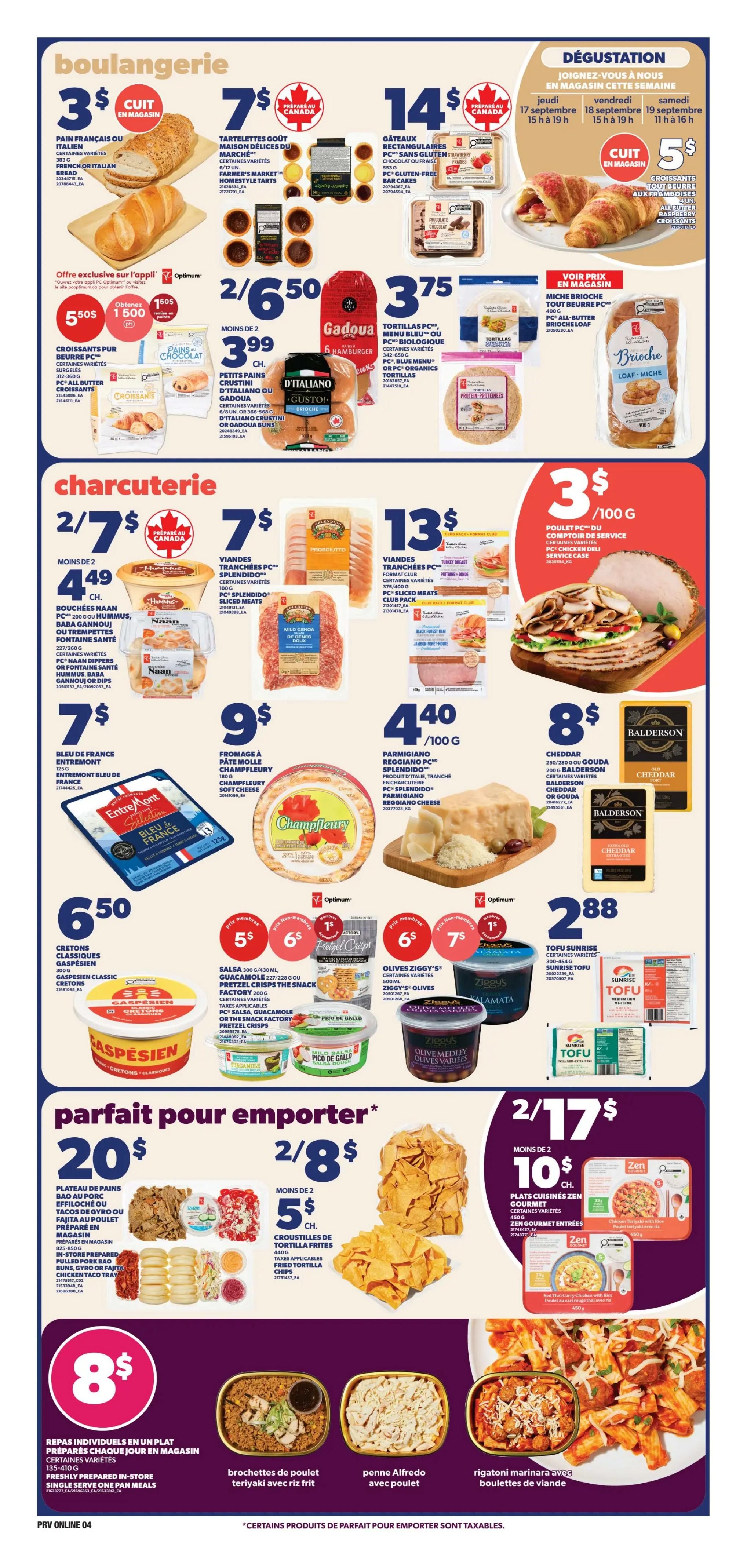 Provigo Flyer September 17 to 23