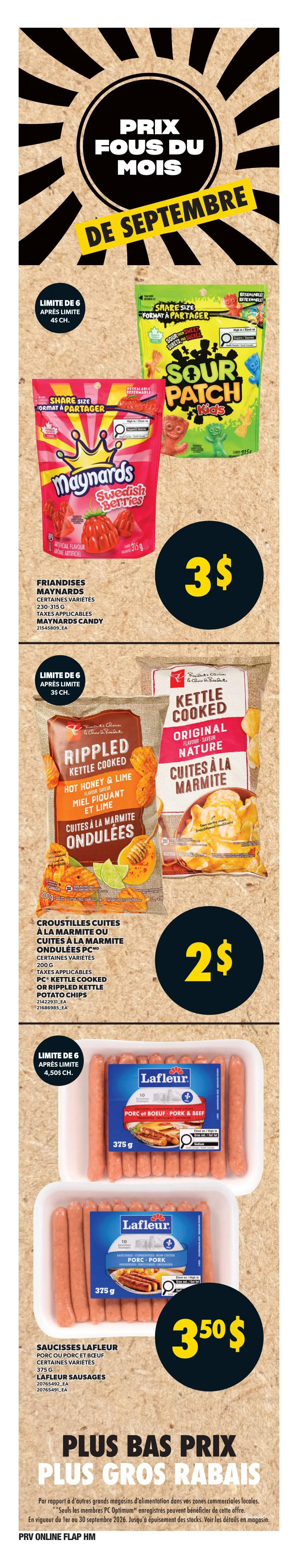 Provigo Flyer September 17 to 23