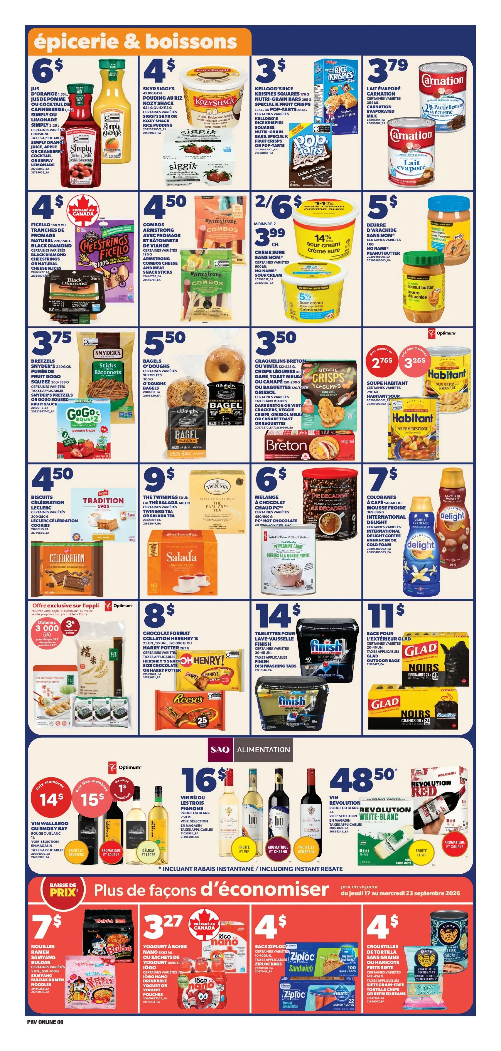 Provigo Flyer September 17 to 23