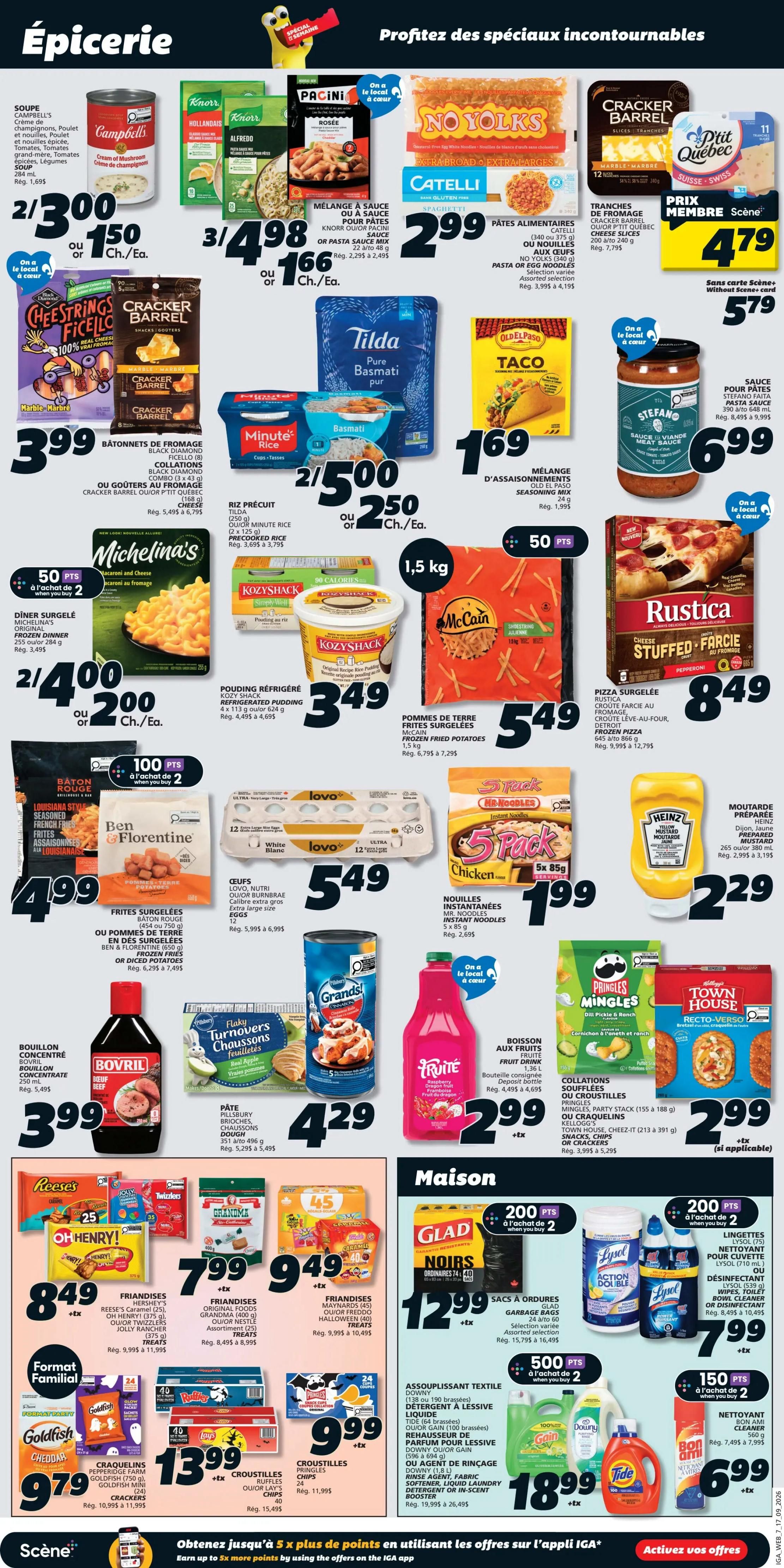 IGA (QC) Flyer September 17 to 23