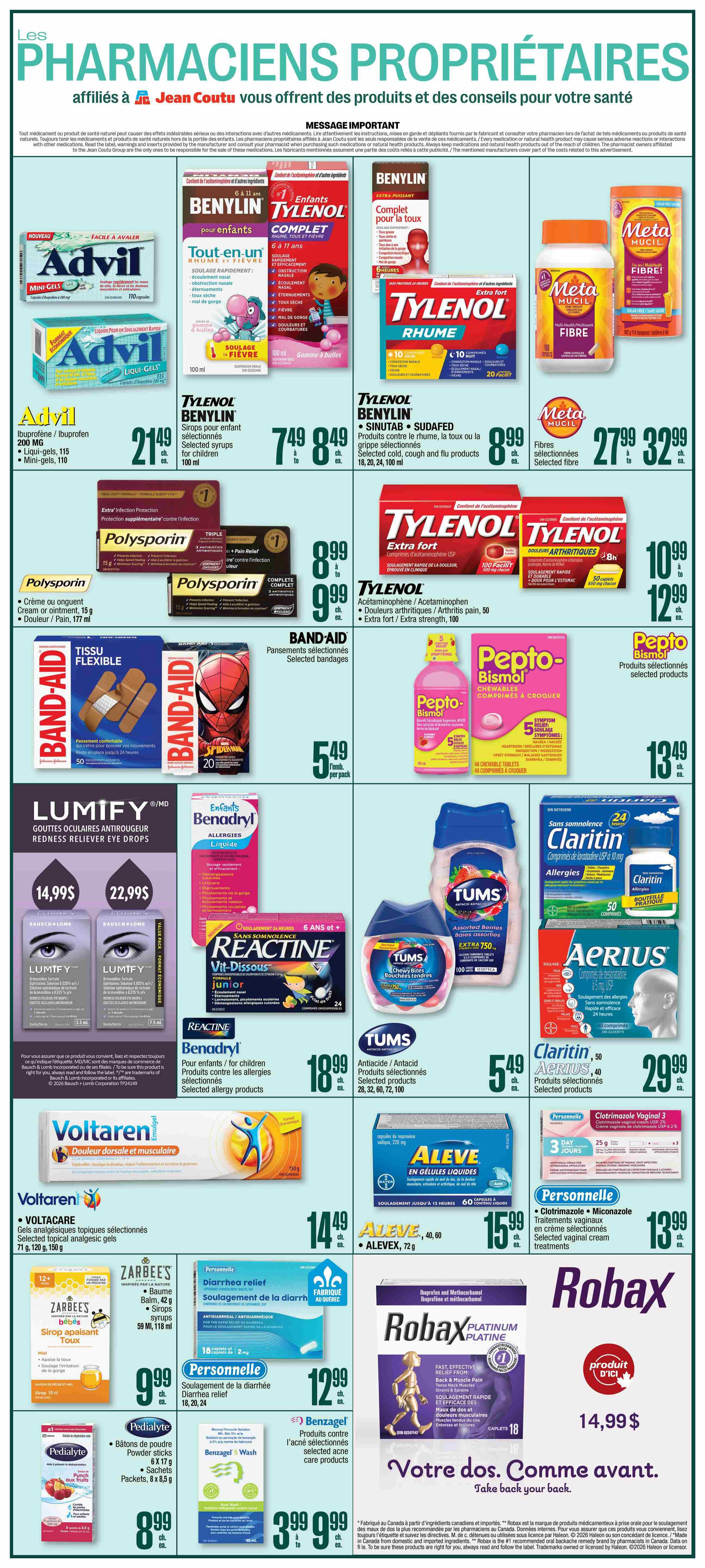 Jean Coutu Flyer September 17 to 23