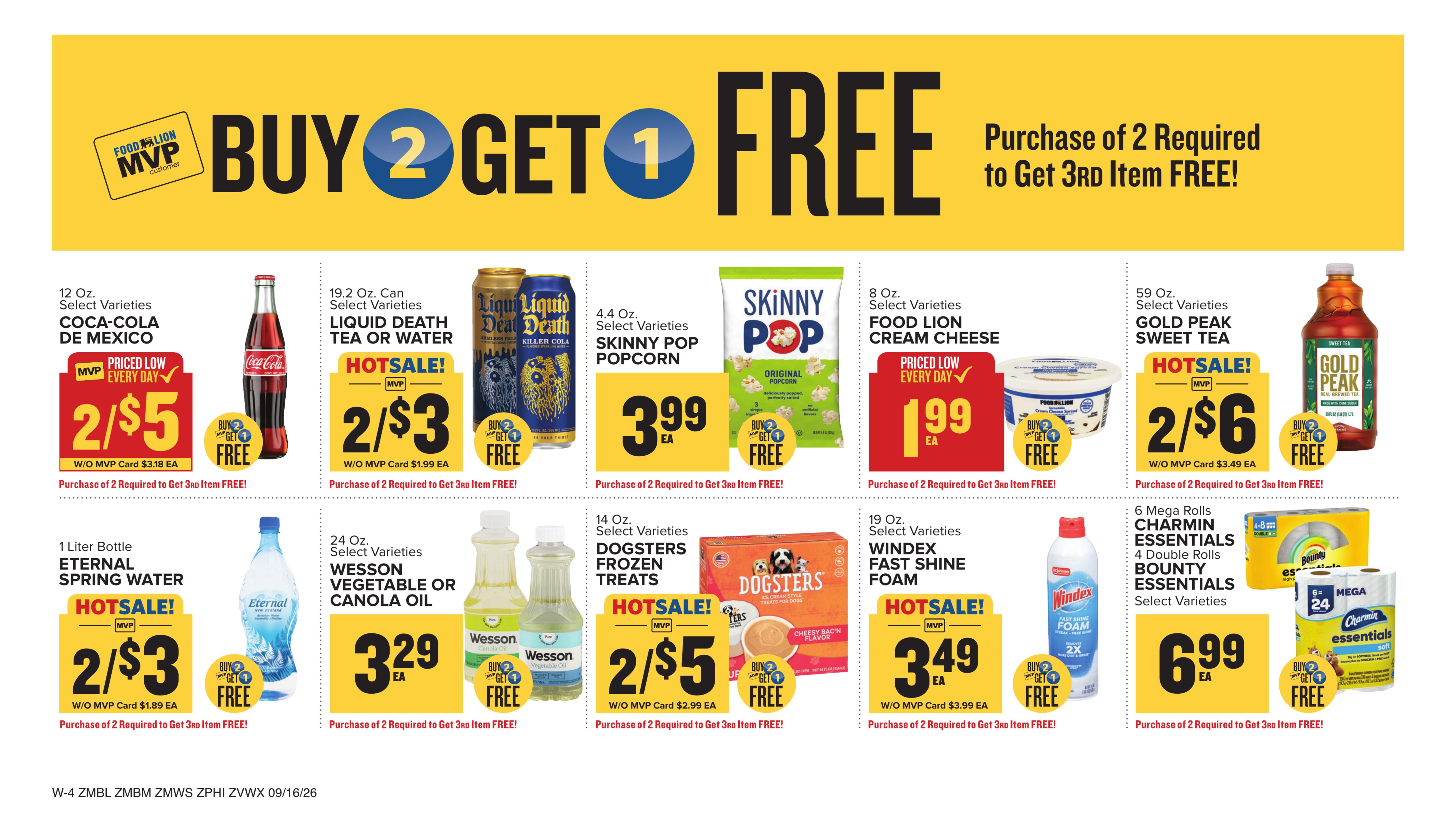 Food Lion (Alexandria Area, VA) Weekly Ad September 16 - 22, 2026