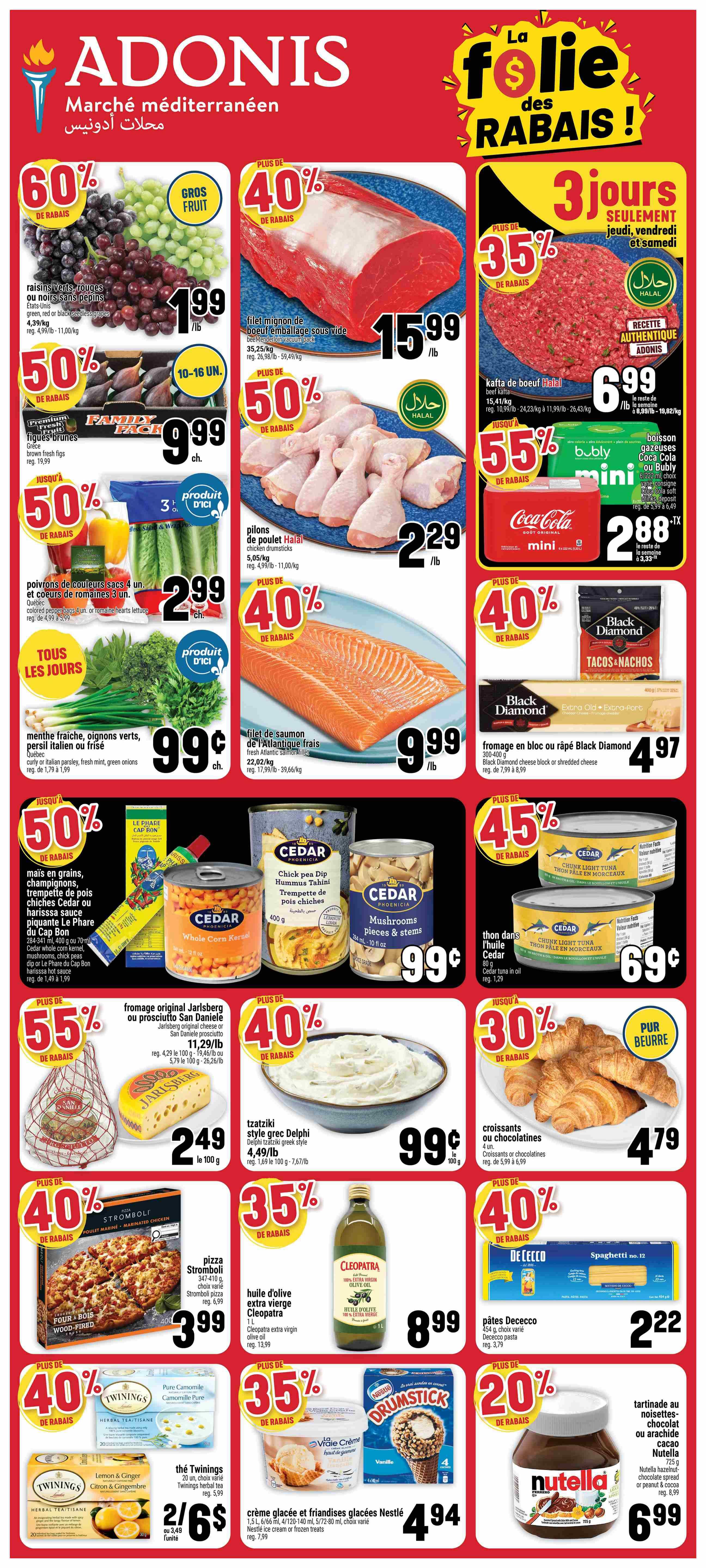 Adonis (QC) Flyer September 17 to 23