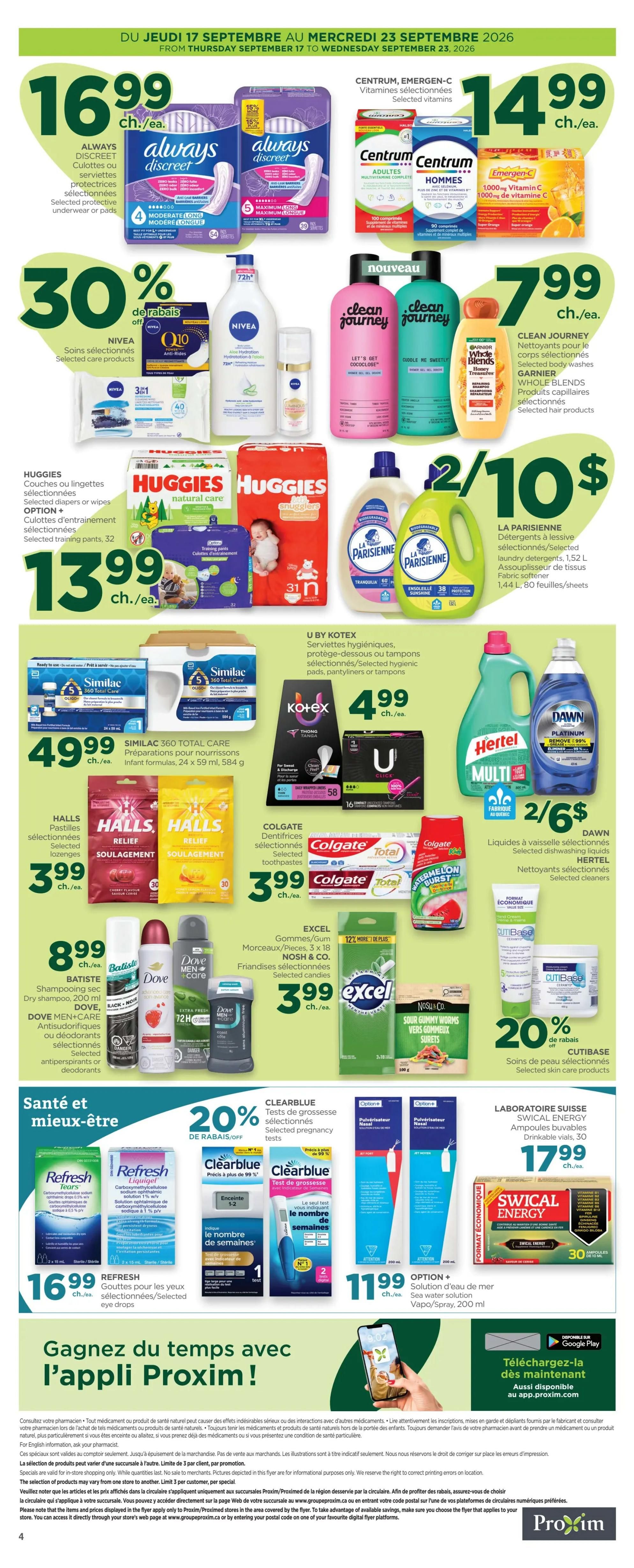 Proxim Flyer September 17 to 23