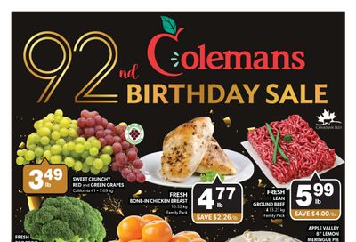 Coleman's Flyer September 17 to 23
