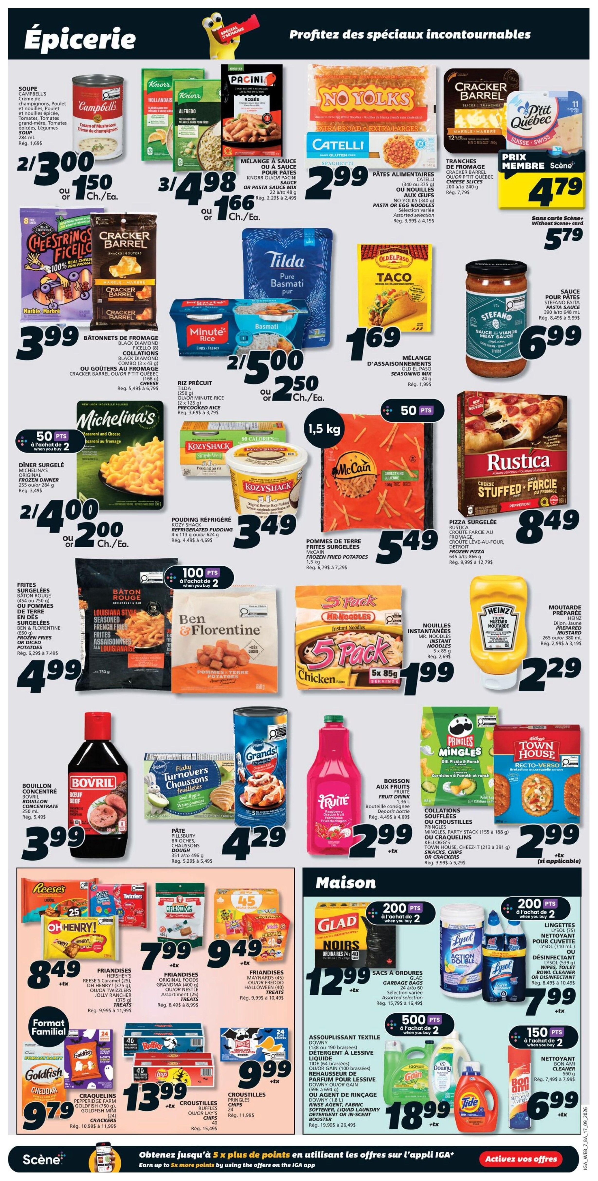 IGA (NB) Flyer September 17 to 23