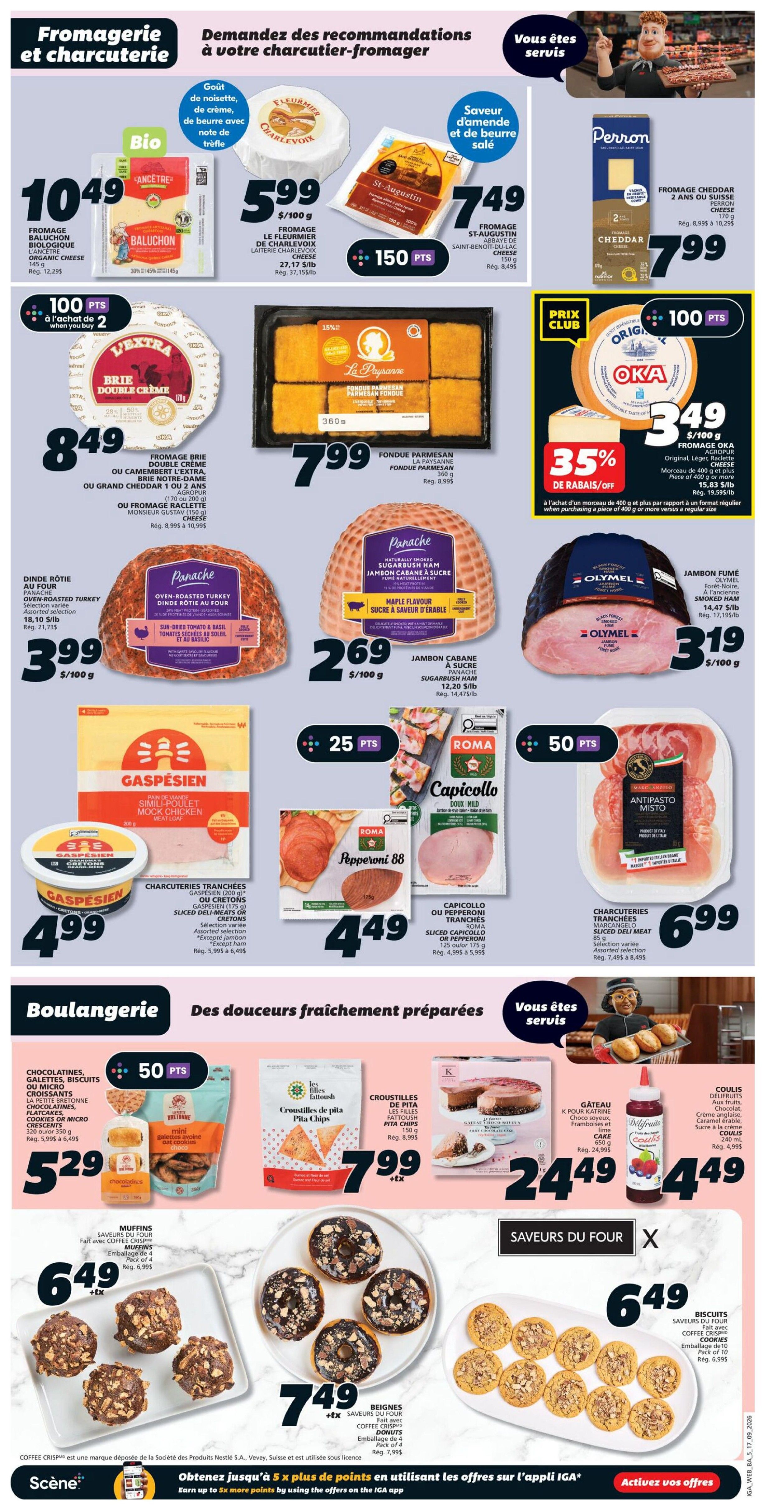 IGA (NB) Flyer September 17 to 23