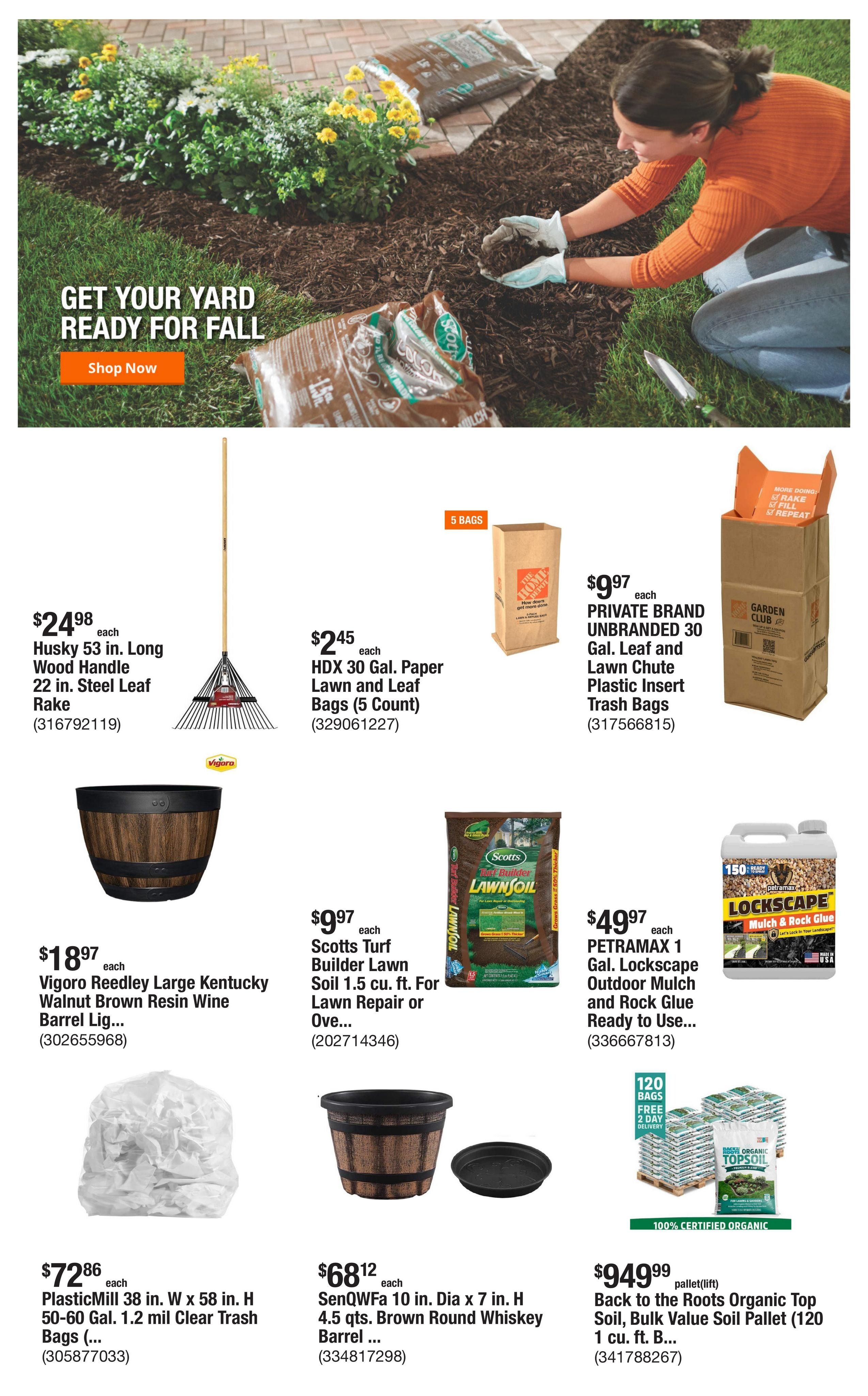 Home Depot Weekly Ad September 10 - 24, 2026